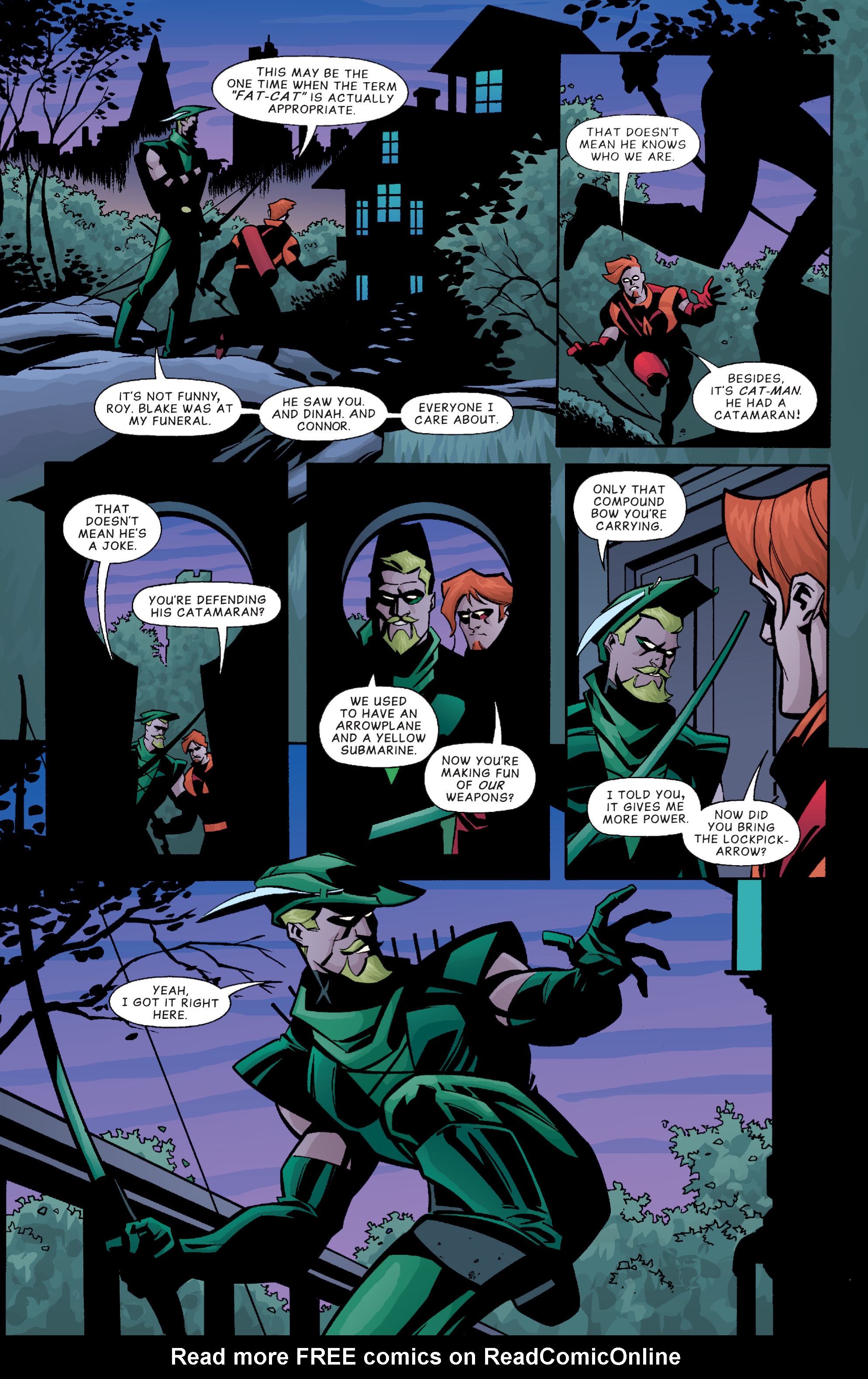 Read online Green Arrow: The Archer's Quest comic -  Issue # TPB - 23