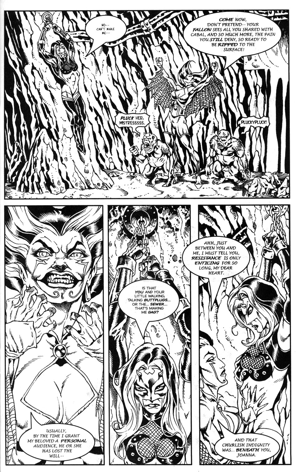 Read online Faust: Singha's Talons comic -  Issue #4 - 7