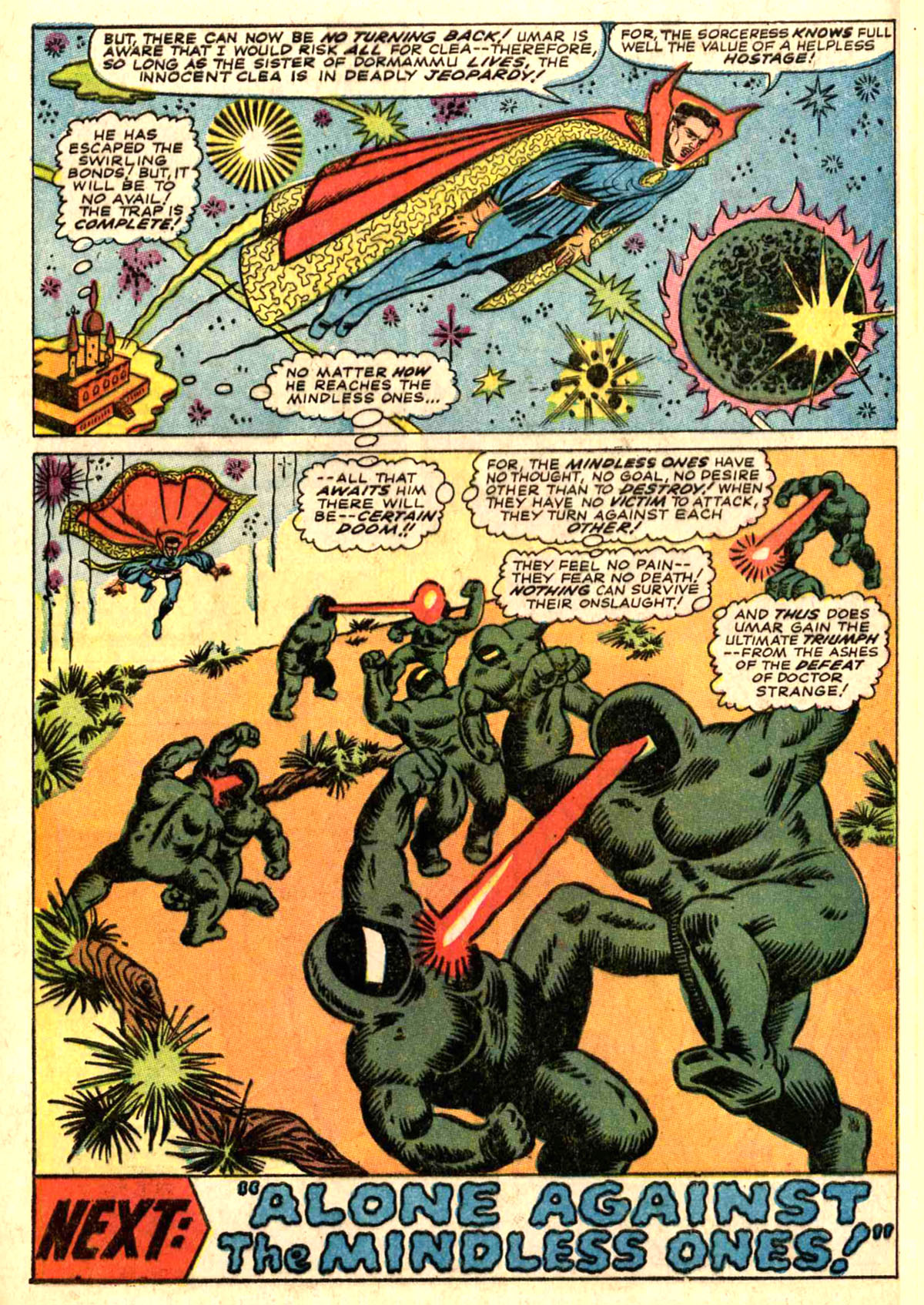 Read online Marvel Masterworks: Doctor Strange comic -  Issue # TPB 2 - 114