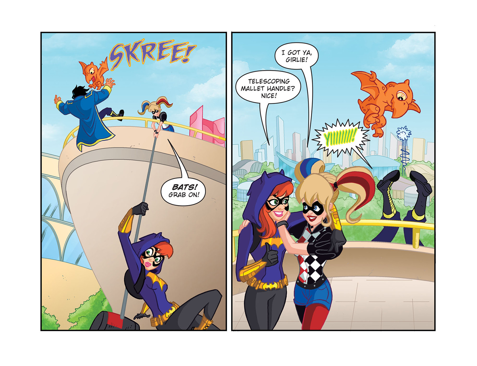 Read online DC Super Hero Girls: Past Times at Super Hero High comic -  Issue #10 - 14