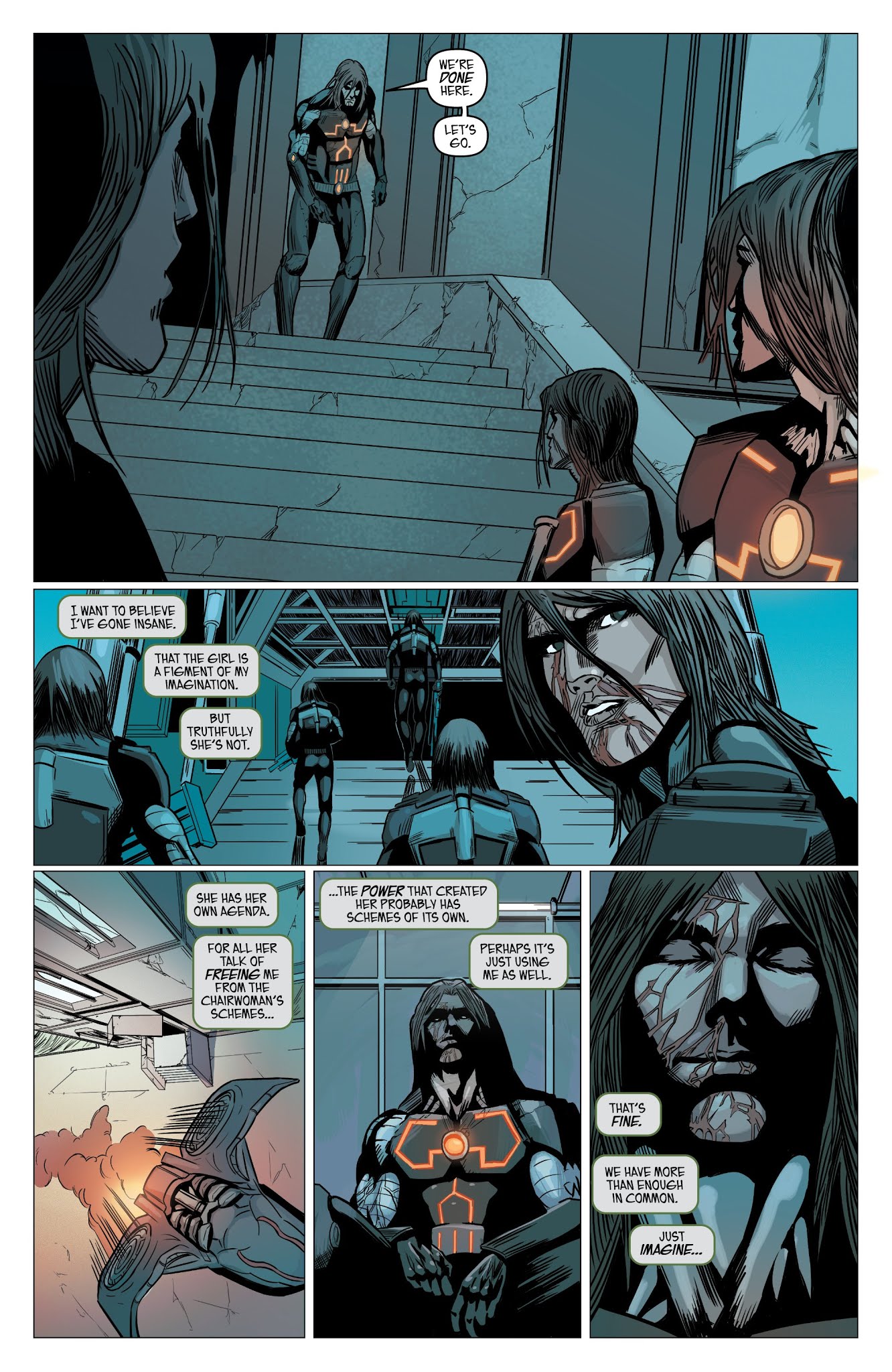 Read online Ares IX: Darkness comic -  Issue # Full - 21