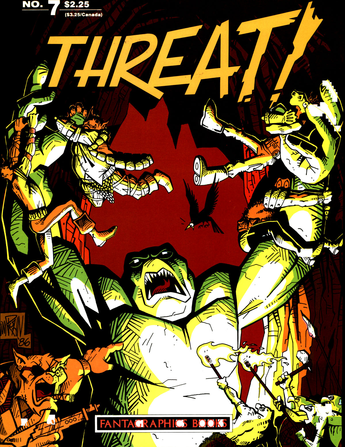 Read online Threat comic -  Issue #7 - 1