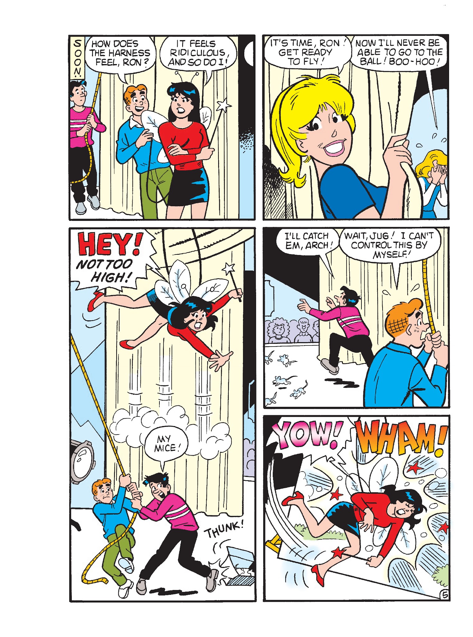 Read online Archie's Funhouse Double Digest comic -  Issue #20 - 129