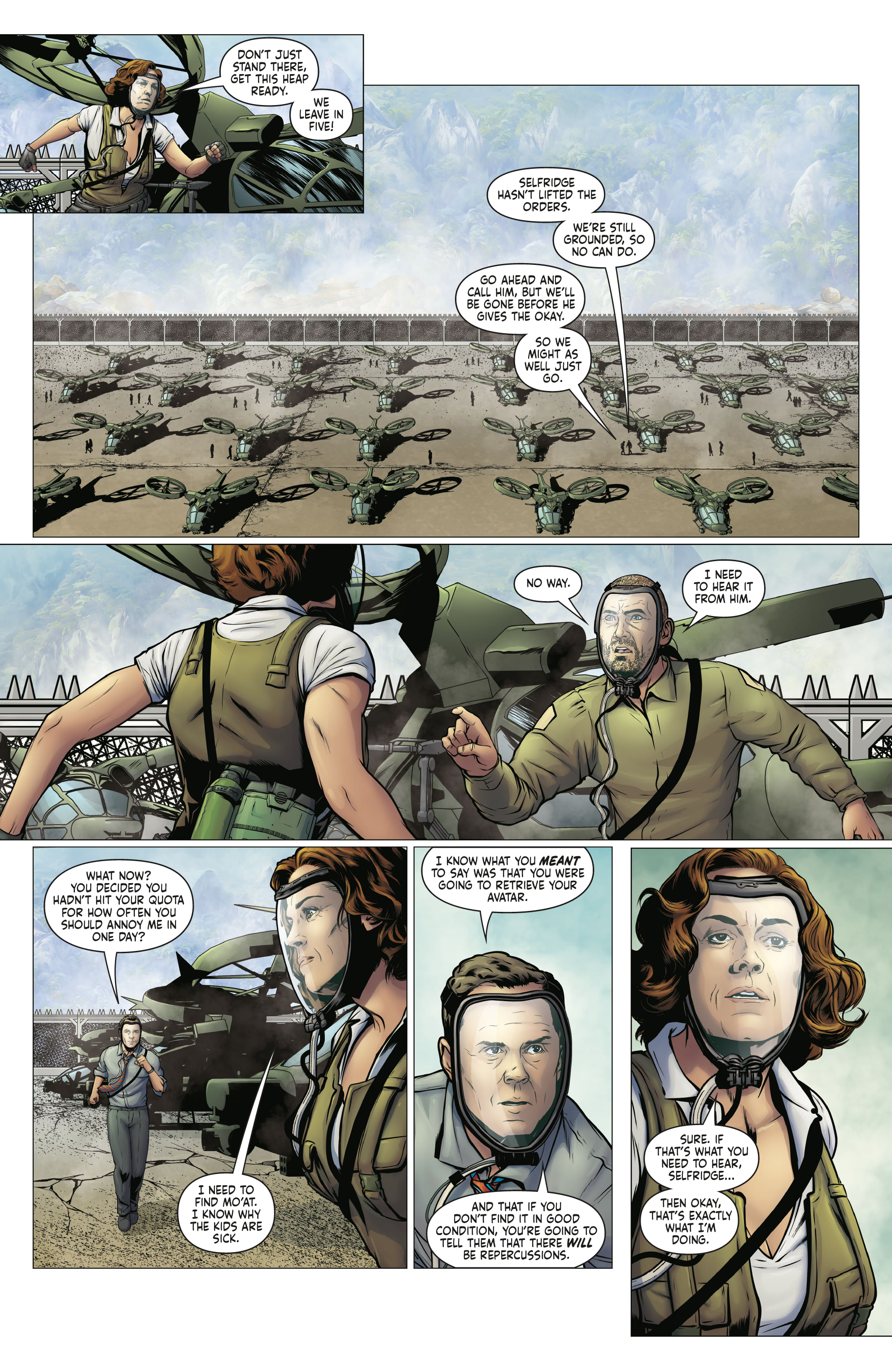 Read online Avatar: Adapt or Die comic -  Issue #6 - 6