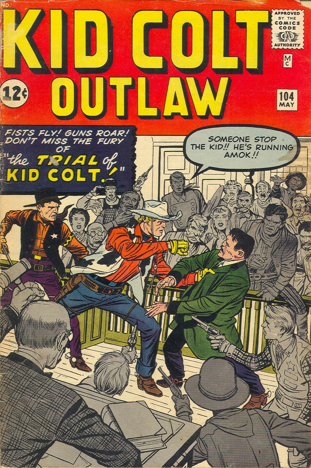 Read online Kid Colt Outlaw comic -  Issue #104 - 1