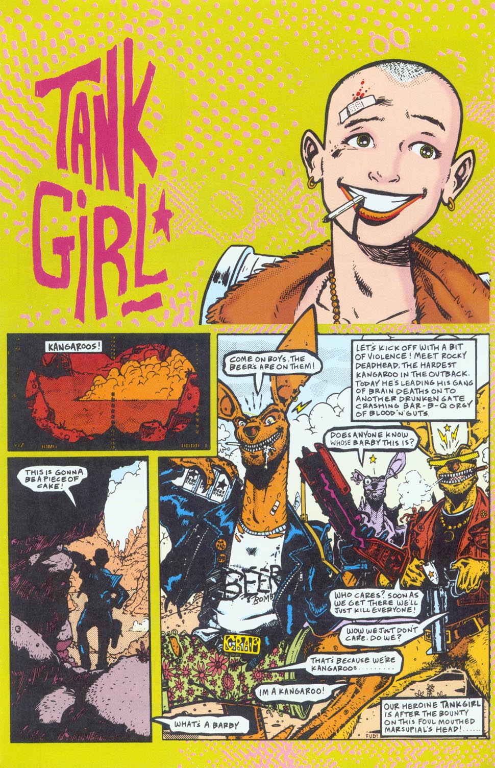 Read online Hewlett and Martin's Tank Girl comic -  Issue # TPB - 6