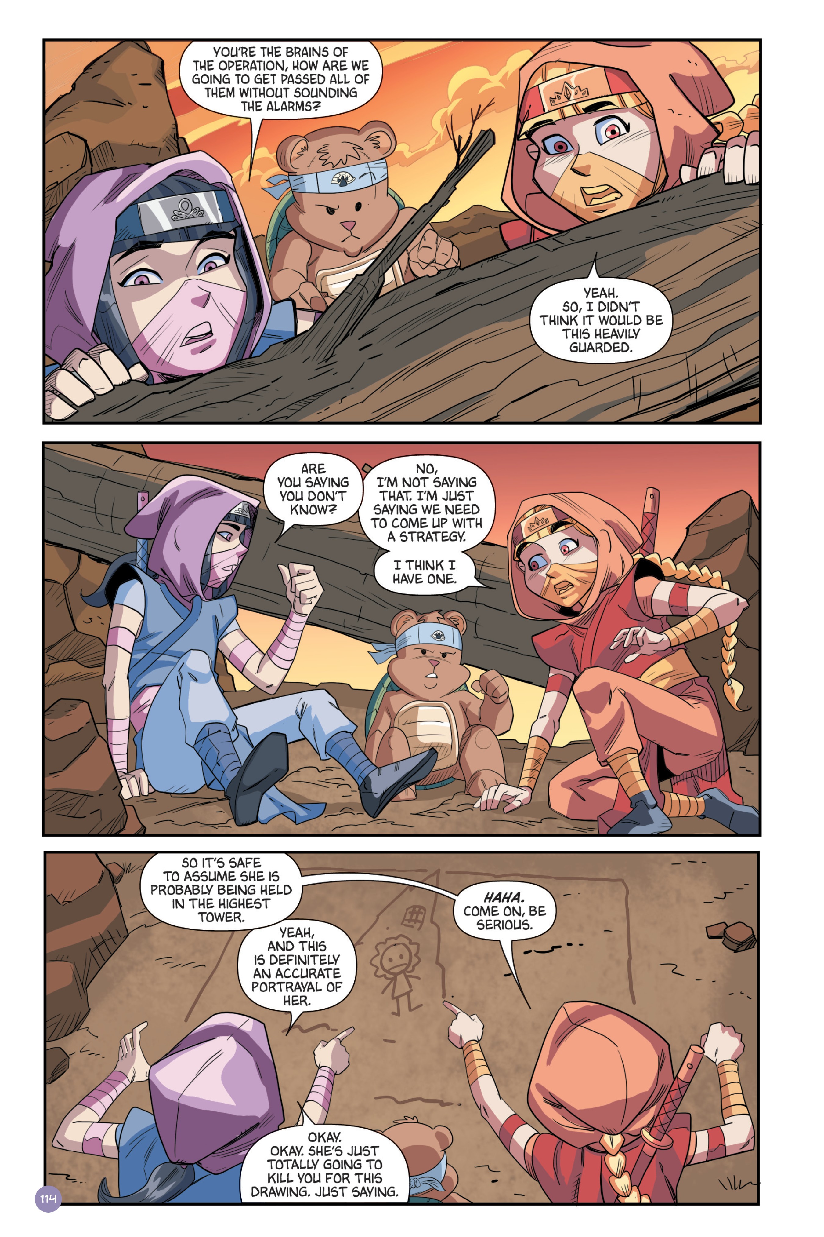 Read online Princess Ninjas comic -  Issue # TPB - 115