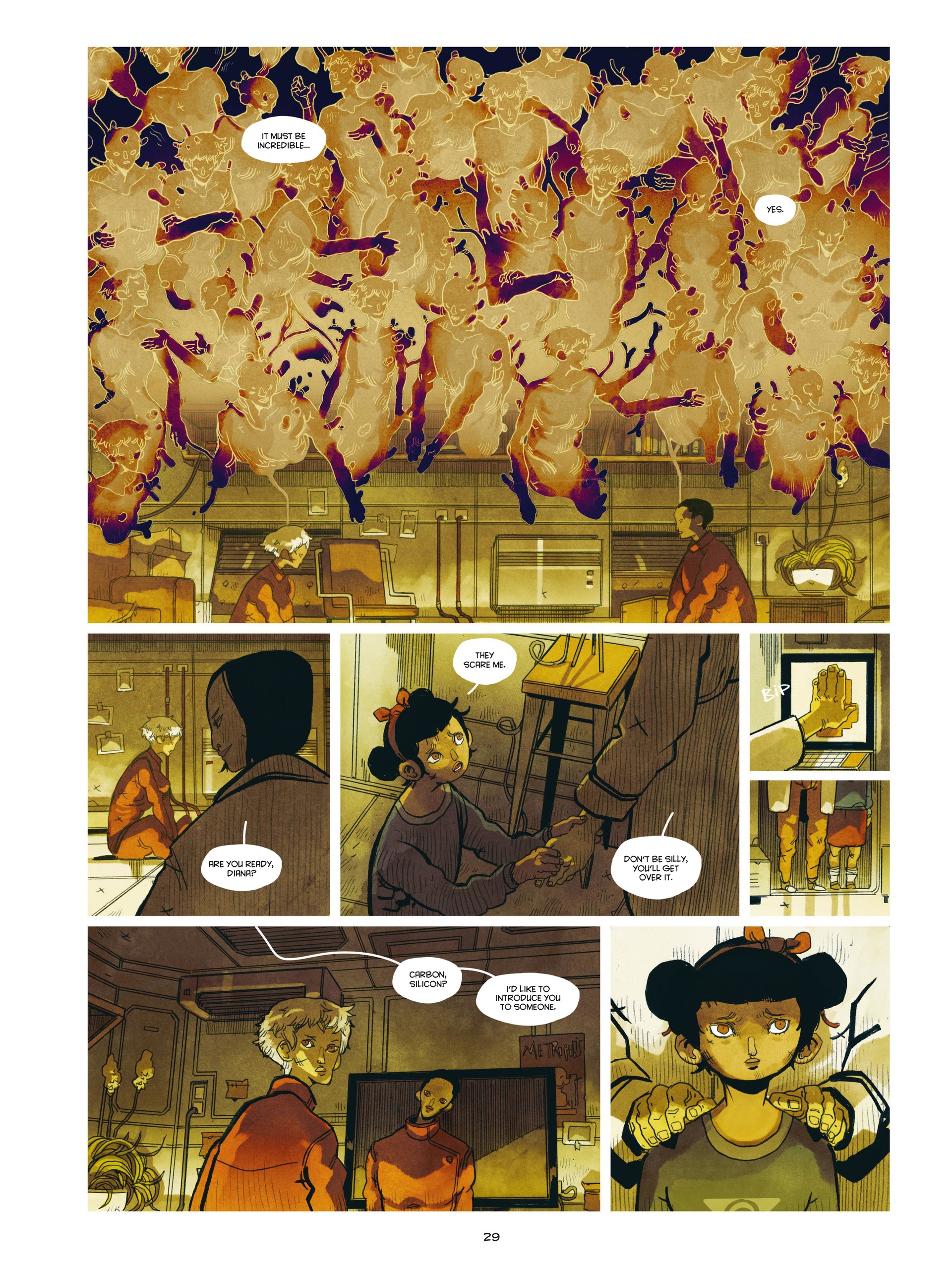 Read online Carbon & Silicon (2020) comic -  Issue # TPB (Part 1) - 28