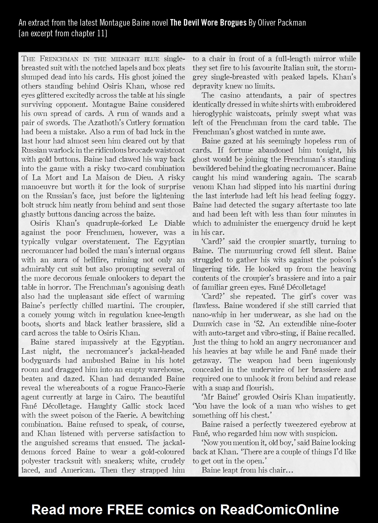 Read online Dandridge: Return of the Chap comic -  Issue # TPB - 37