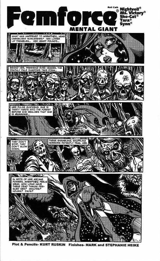 Read online Femforce comic -  Issue #124 - 17