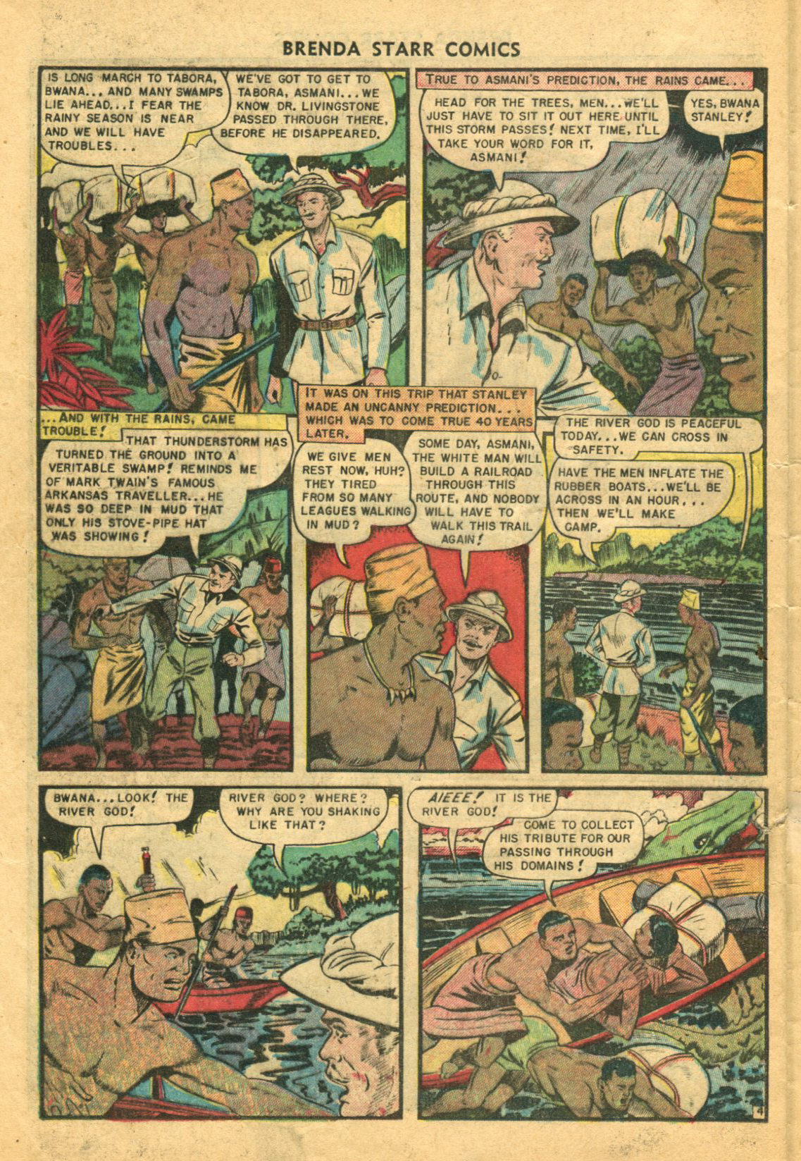 Read online Brenda Starr (1948) comic -  Issue #9 - 24
