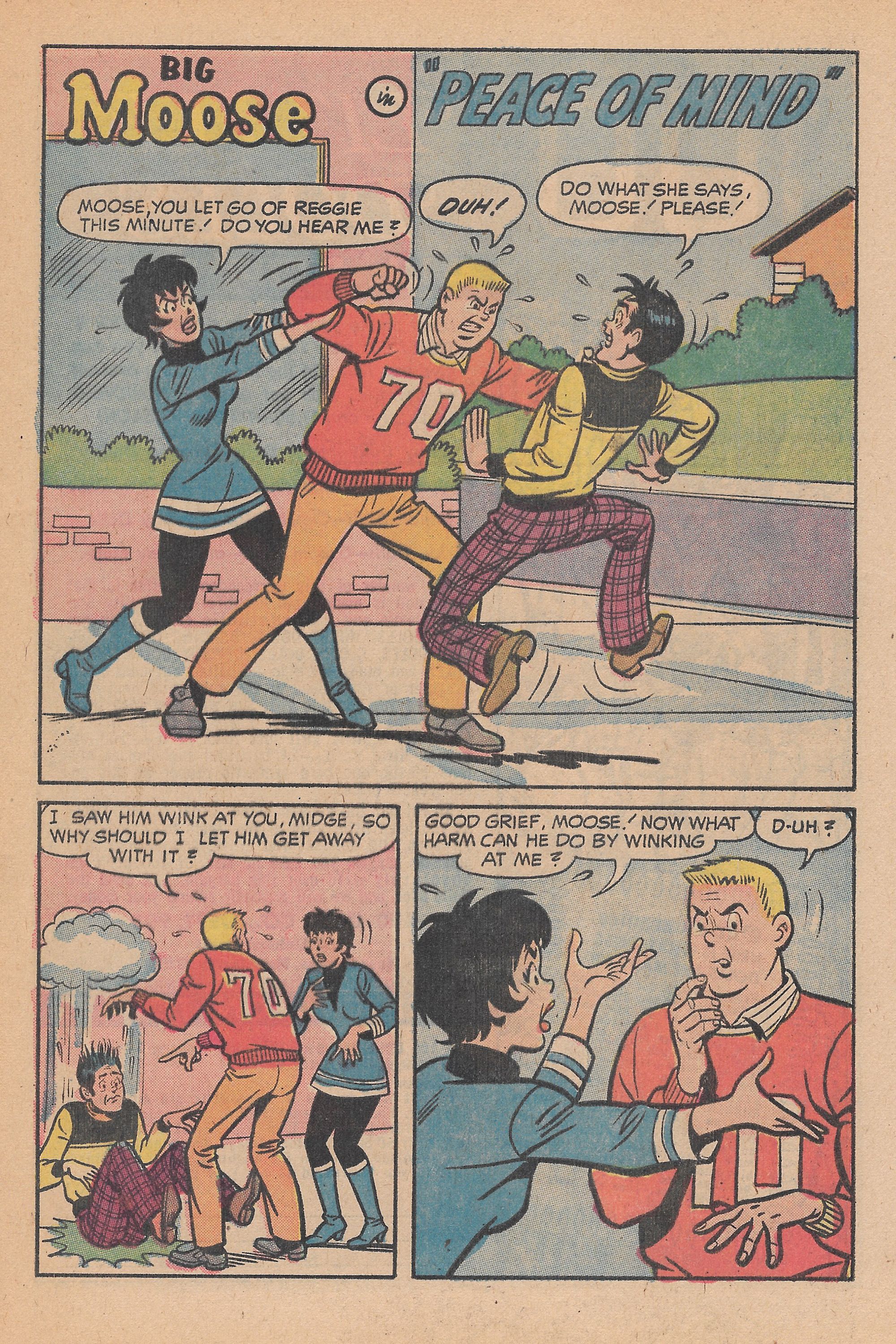 Read online Archie's TV Laugh-Out comic -  Issue #18 - 20