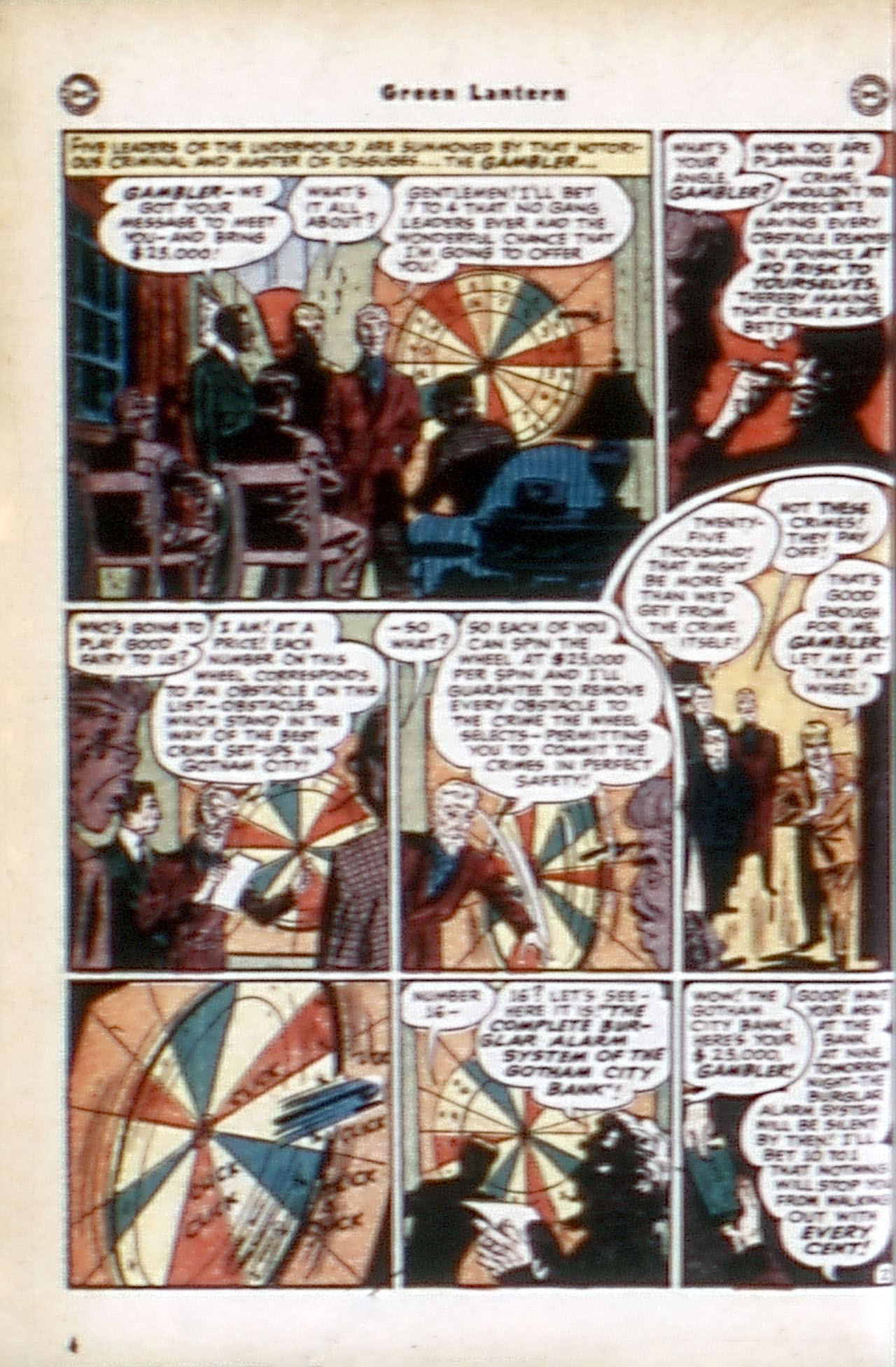 Read online Green Lantern (1941) comic -  Issue #35 - 38