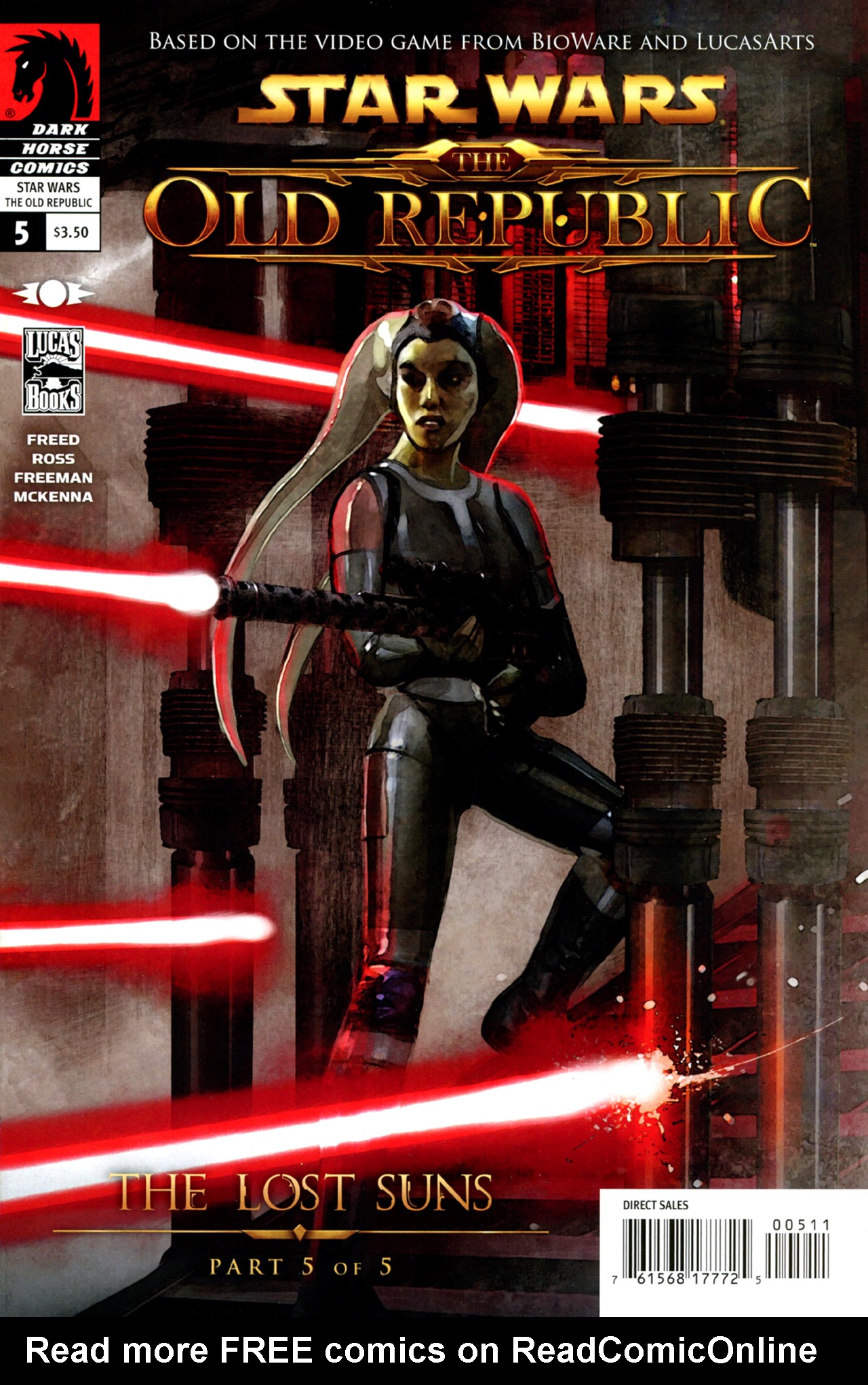 Read online Star Wars: The Old Republic - The Lost Suns comic -  Issue #5 - 1