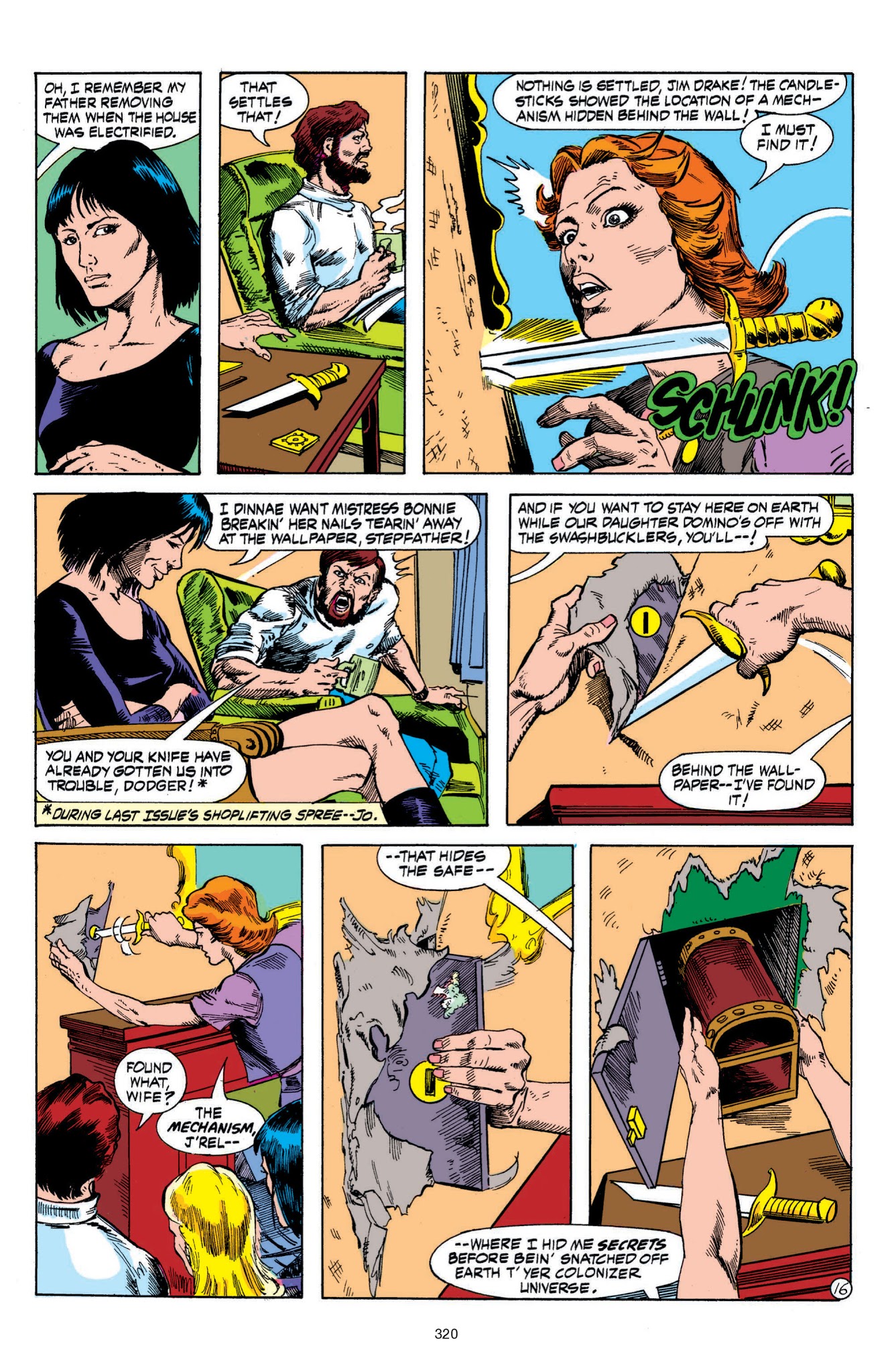 Read online Swords of the Swashbucklers comic -  Issue # TPB - 305