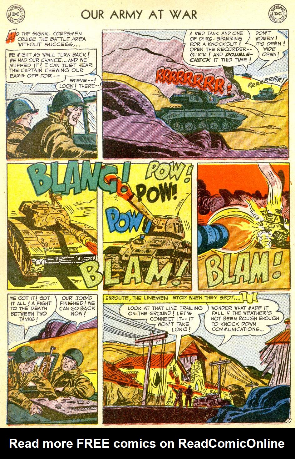 Read online Our Army at War (1952) comic -  Issue #10 - 6