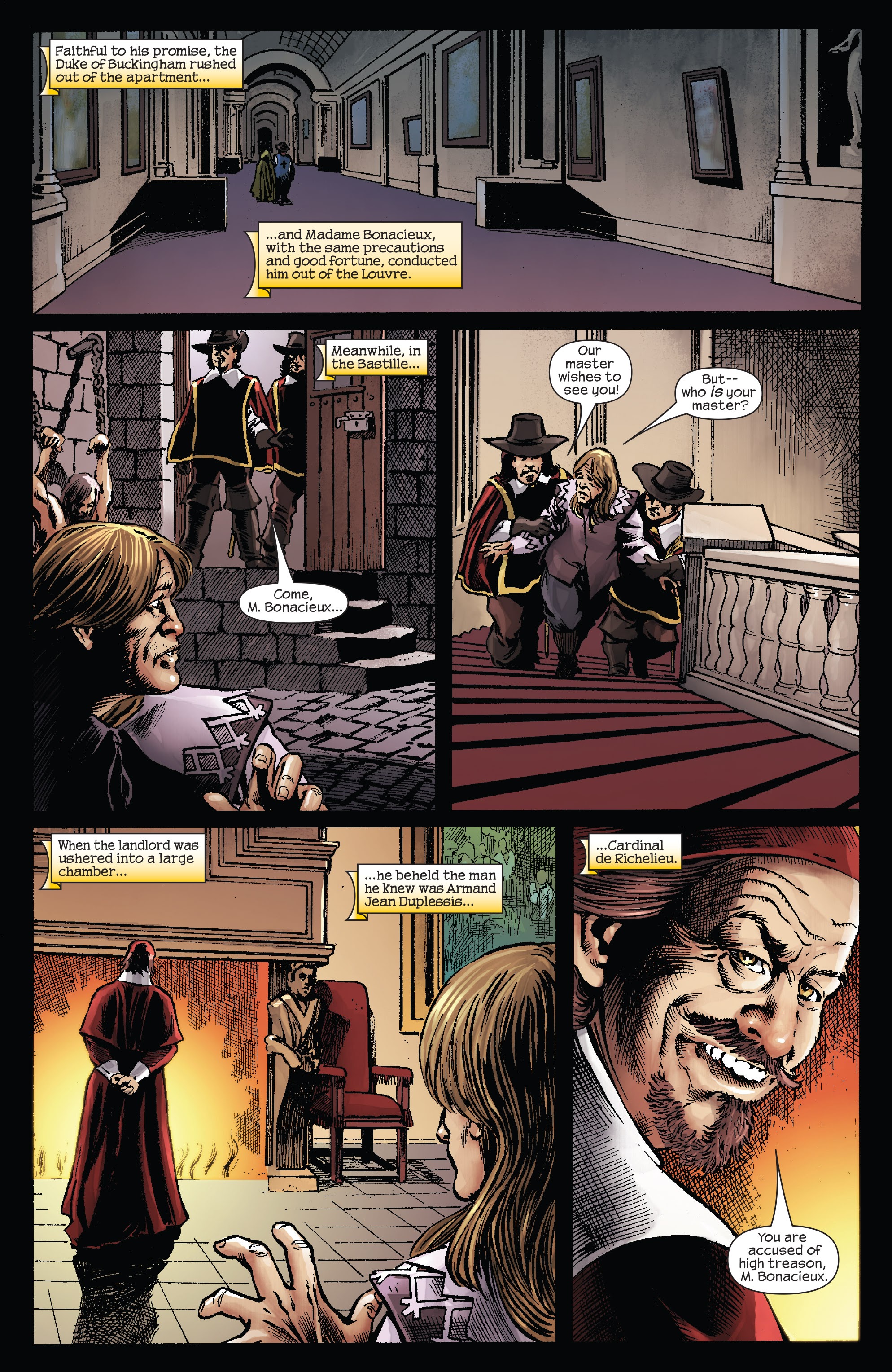 Read online Marvel Illustrated: The Three Musketeers comic -  Issue #2 - 13