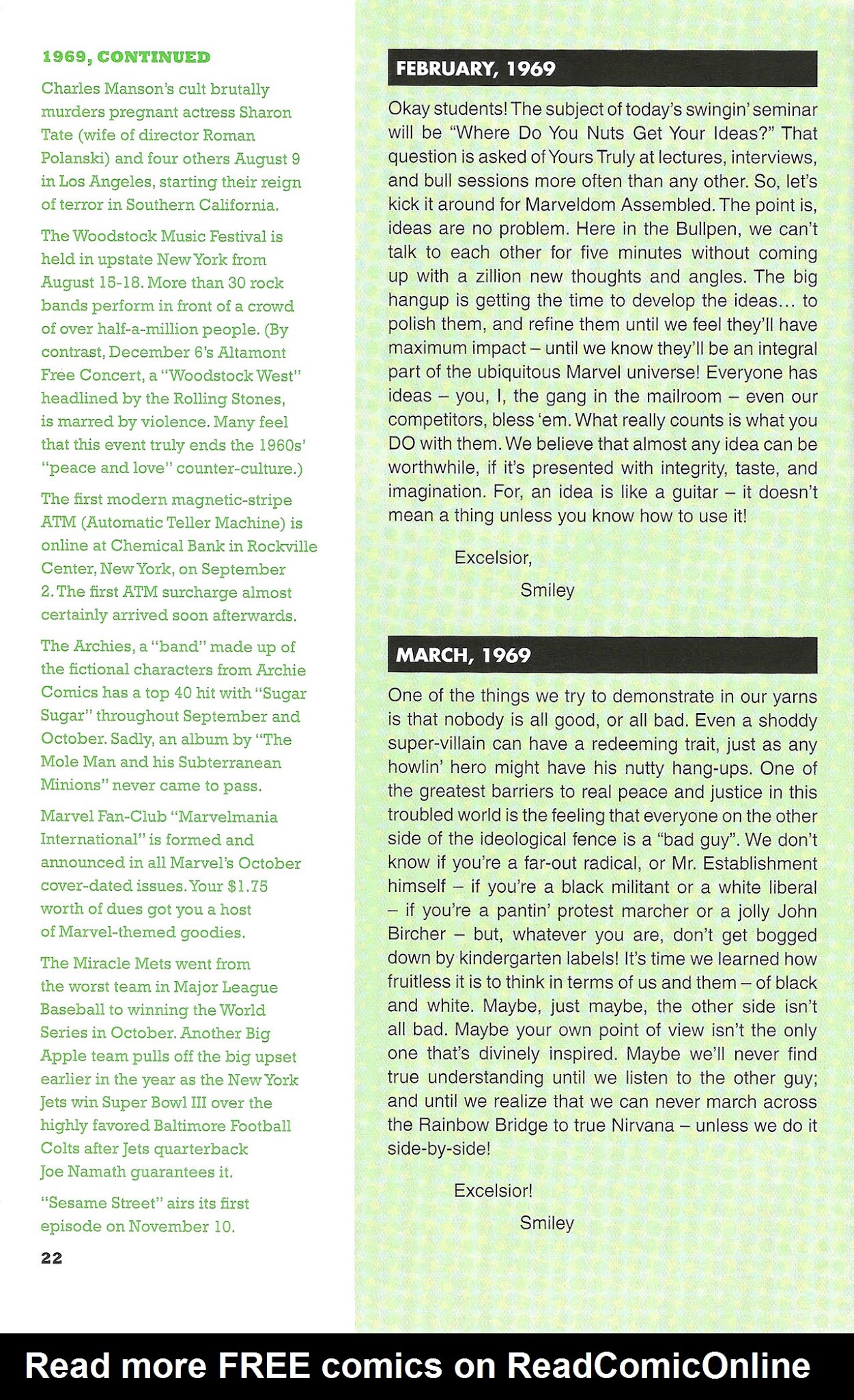 Read online Stan's Soapbox: The Collection comic -  Issue # TPB - 21