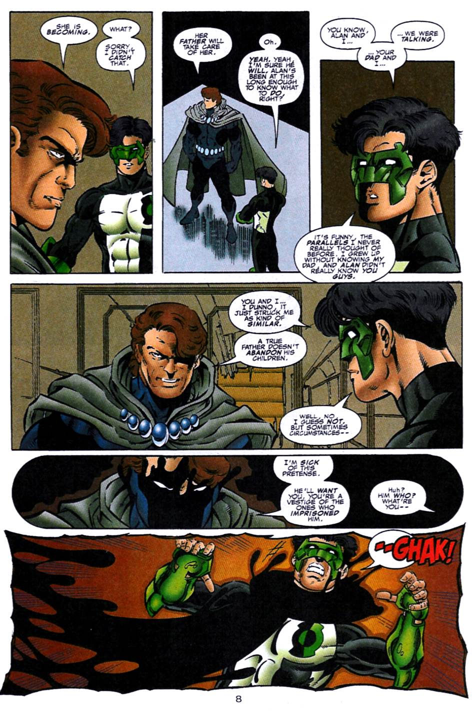 Read online Green Lantern/Sentinel: Heart of Darkness comic -  Issue #2 - 9