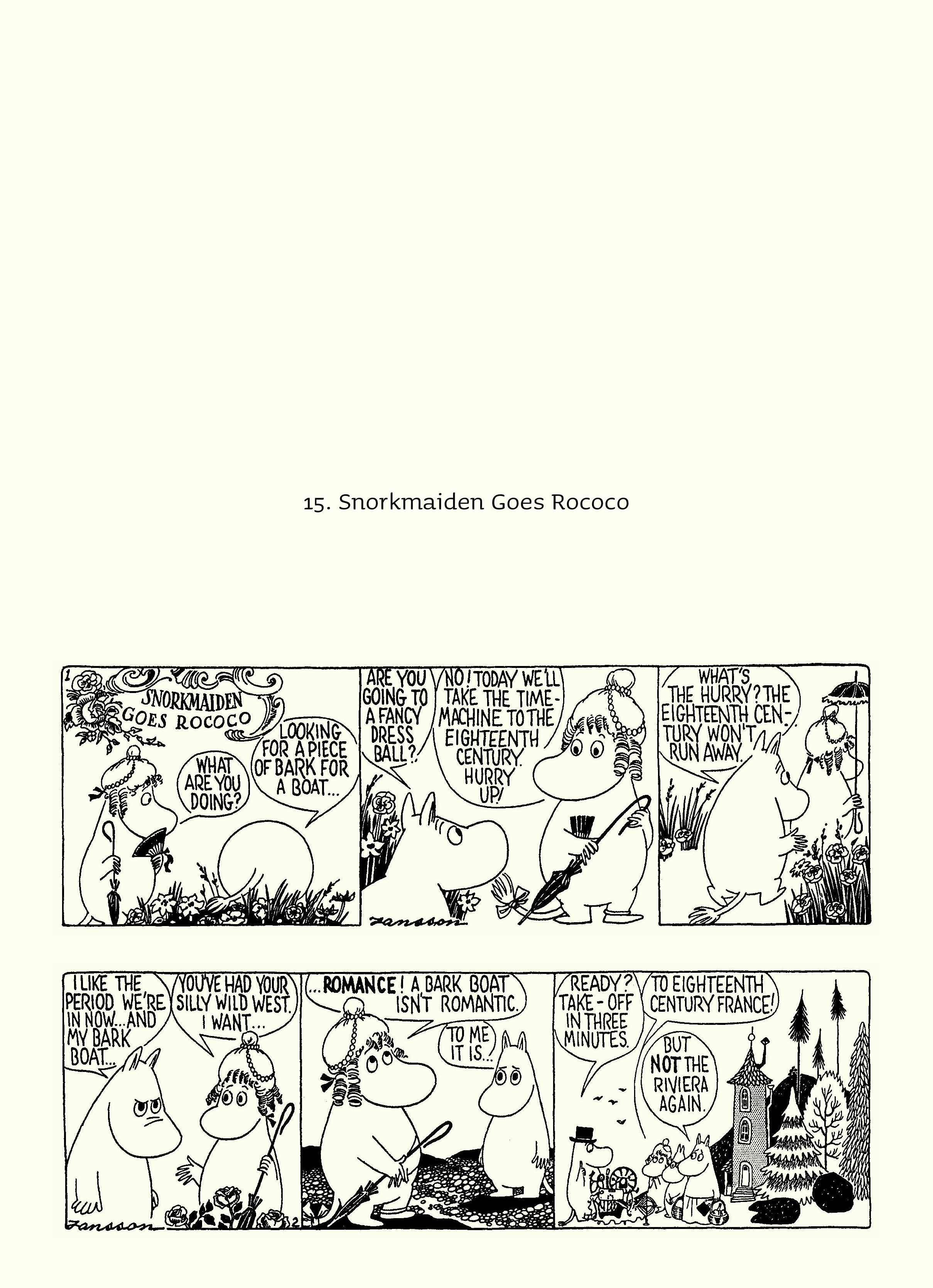 Read online Moomin: The Complete Tove Jansson Comic Strip comic -  Issue # TPB 4 - 23