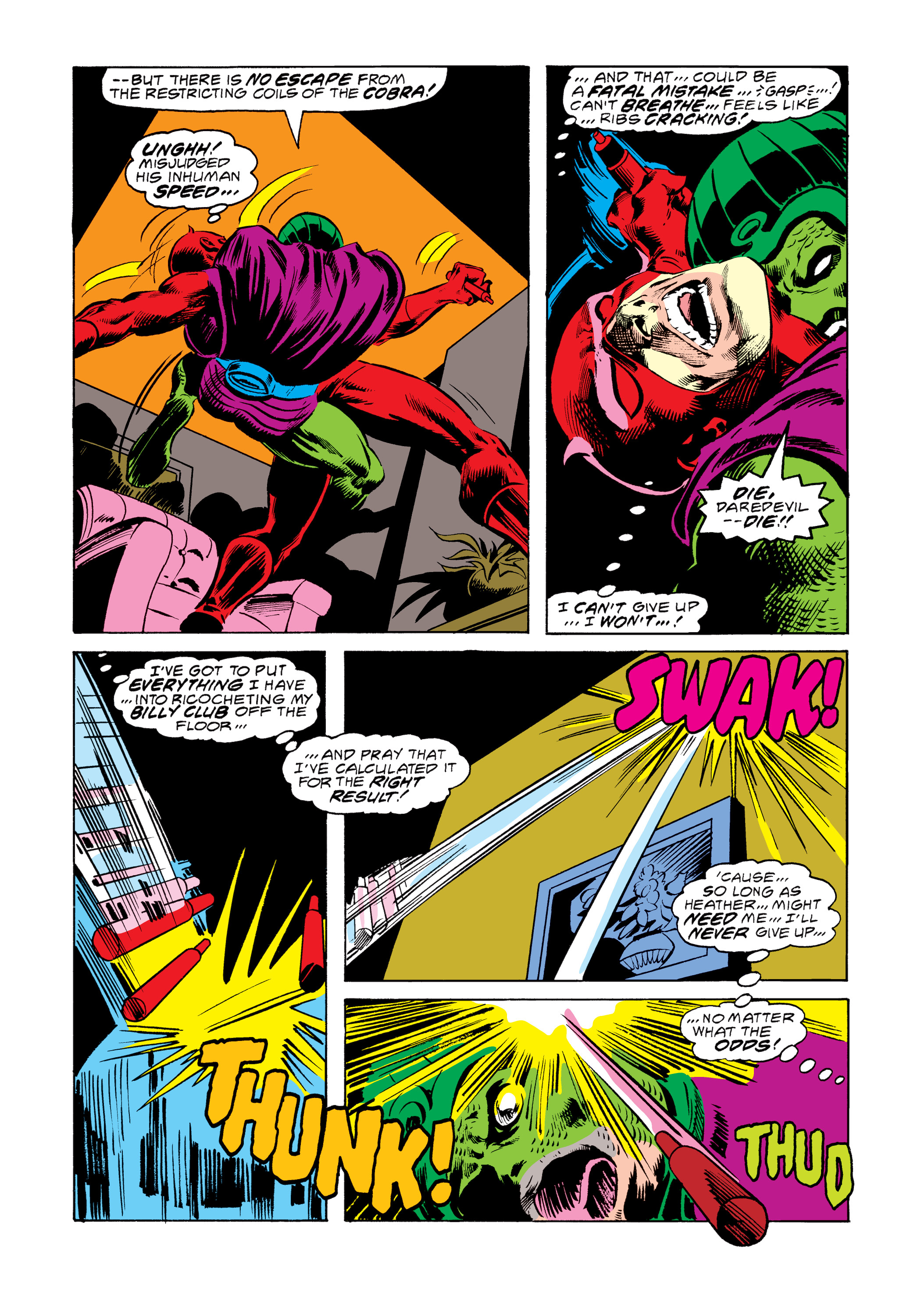 Read online Marvel Masterworks: Daredevil comic -  Issue # TPB 14 (Part 2) - 76