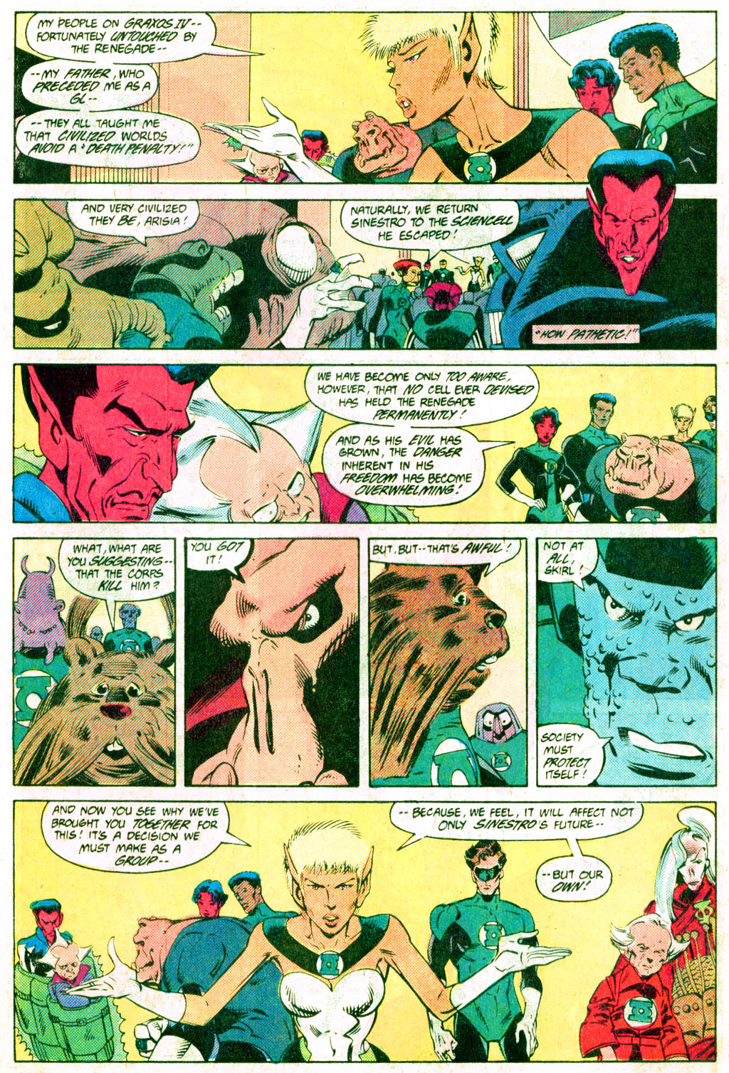 Read online Green Lantern (1960) comic -  Issue #222 - 10