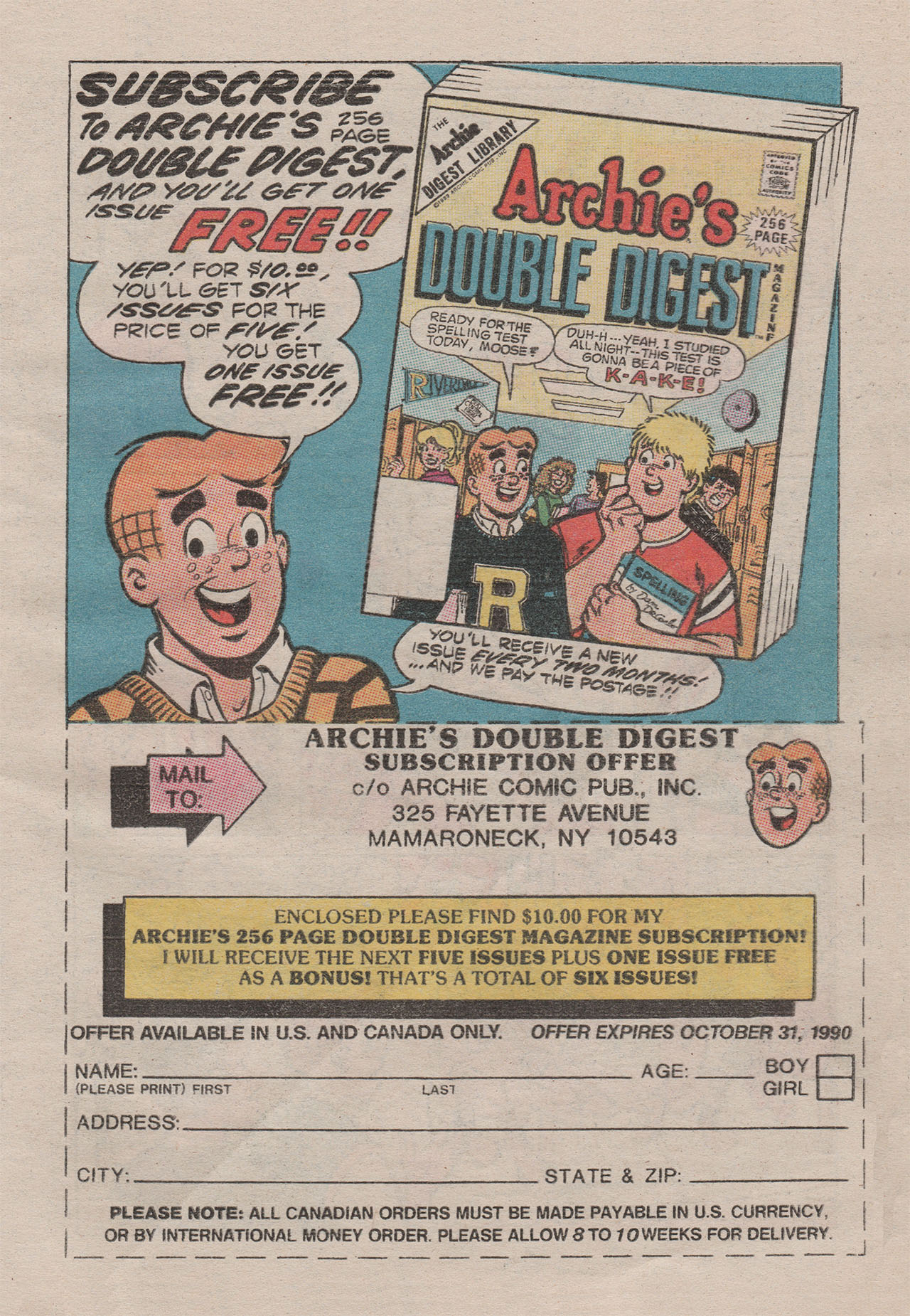 Read online Jughead with Archie Digest Magazine comic -  Issue #99 - 122