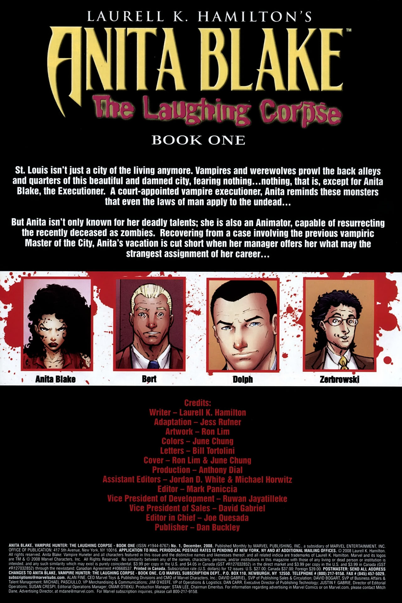 Read online Anita Blake: The Laughing Corpse - Book One comic -  Issue #1 - 2