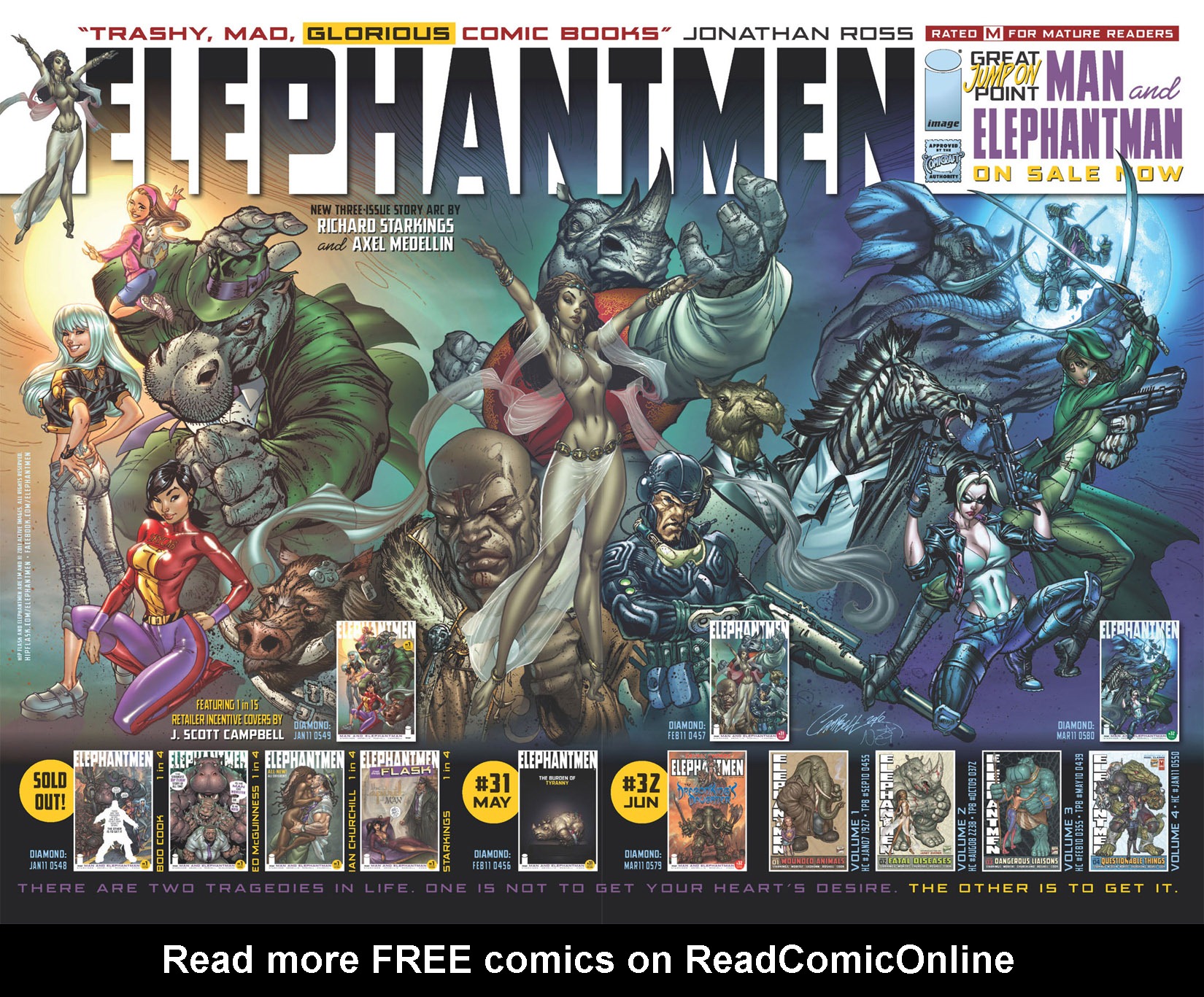 Read online Elephantmen comic -  Issue #31 - 31