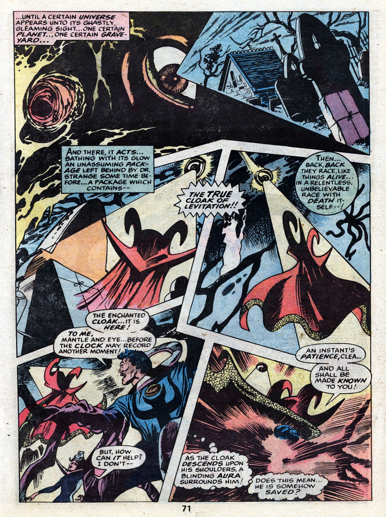 Read online Marvel Treasury Edition comic -  Issue #6 - 69