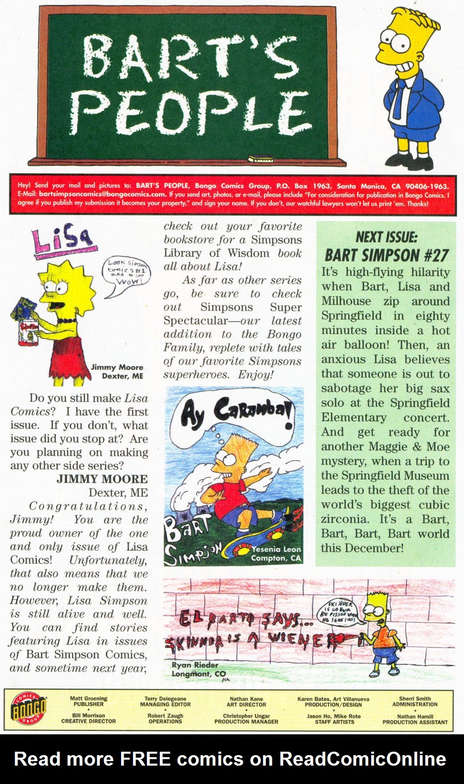 Read online Bart Simpson comic -  Issue #26 - 31