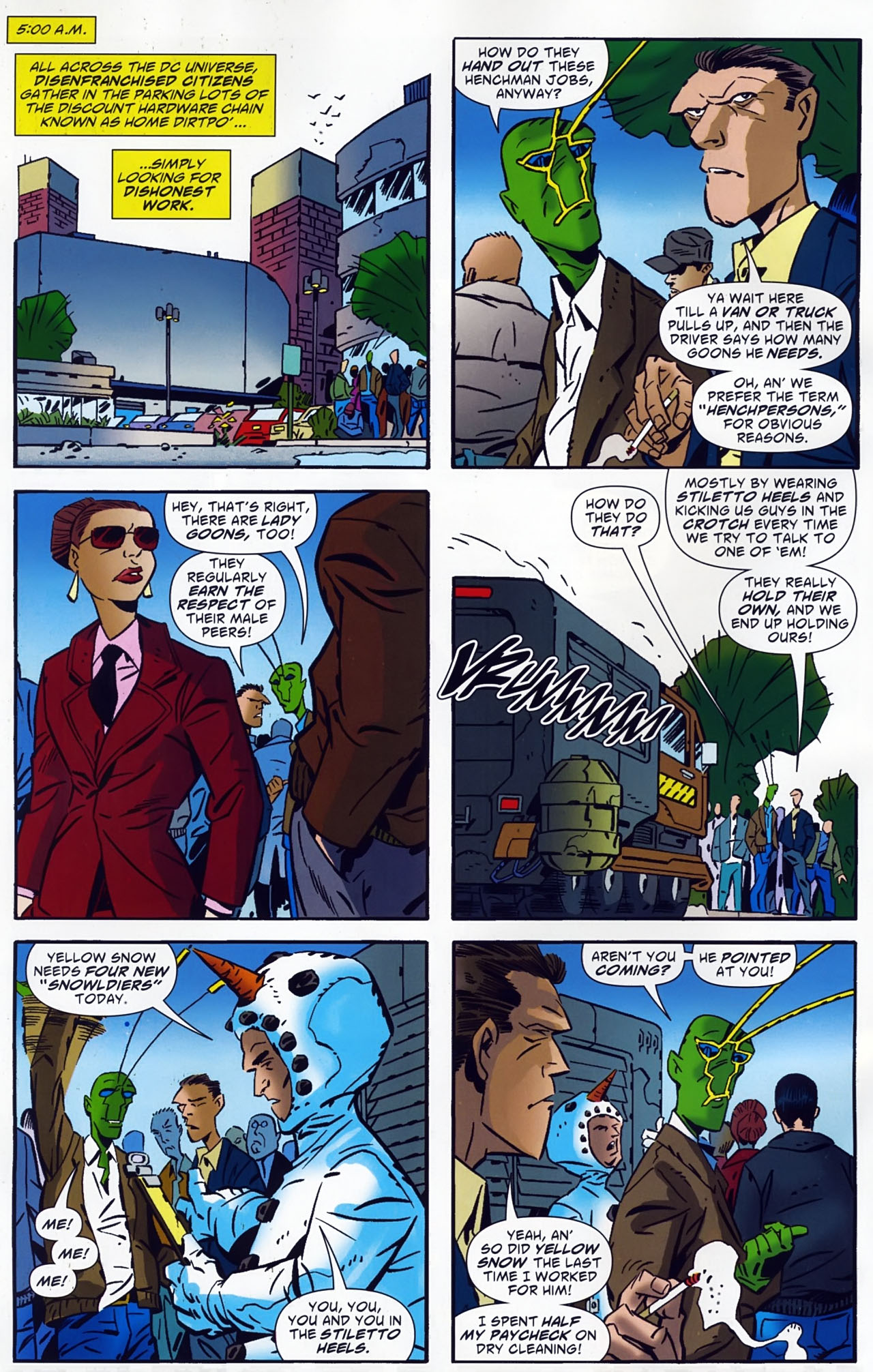 Read online Ambush Bug: Year None comic -  Issue #5 - 3