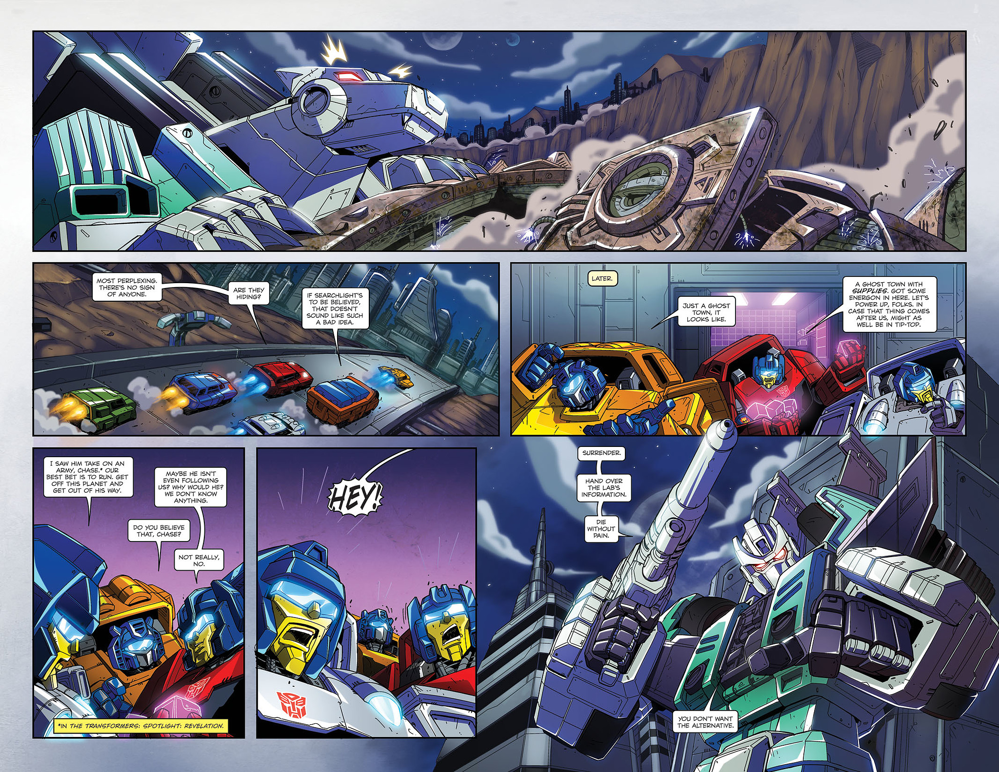 Read online Transformers Spotlight: Metroplex comic -  Issue # Full - 7