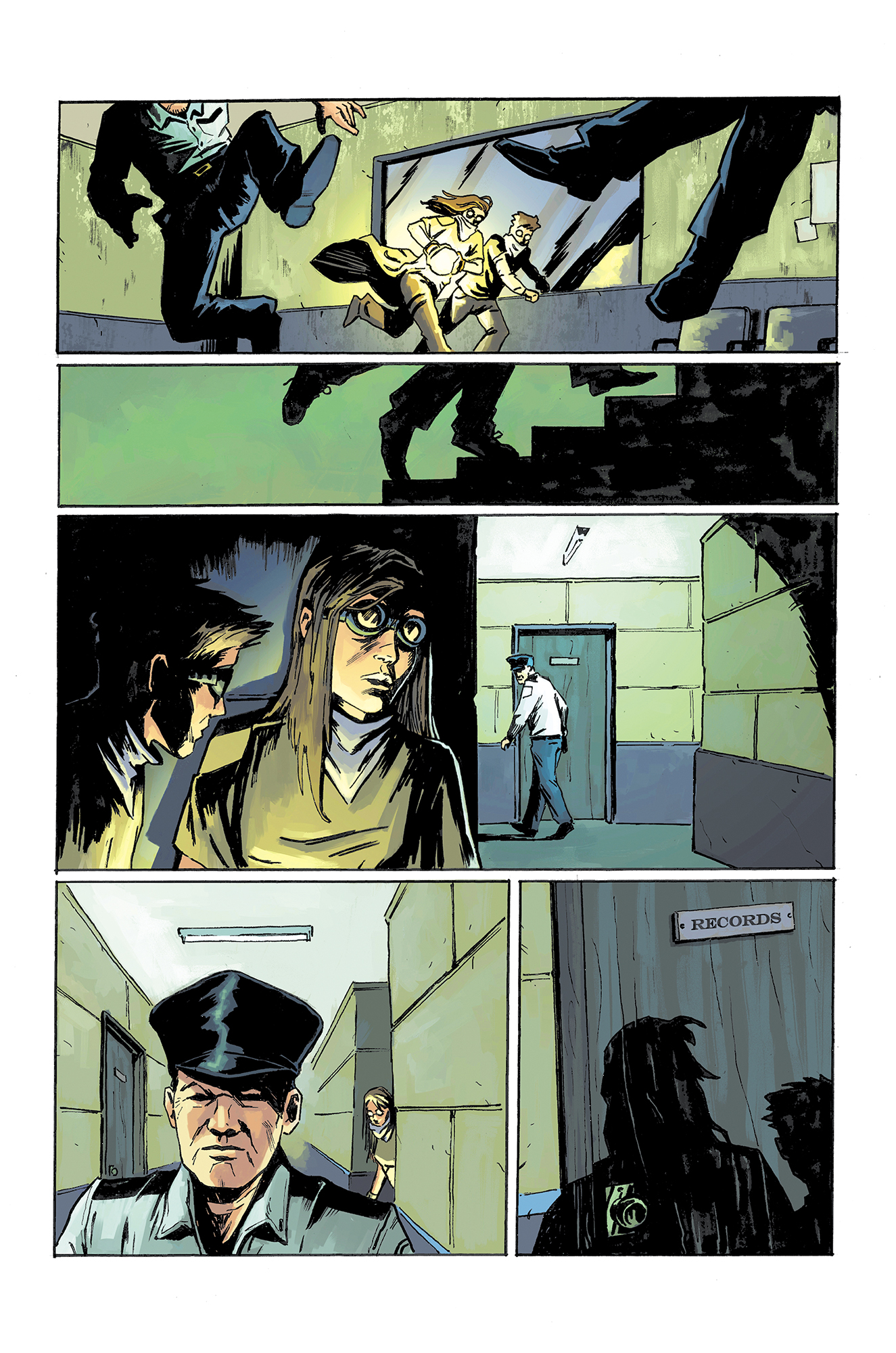 Read online Downcast comic -  Issue #2 - 4