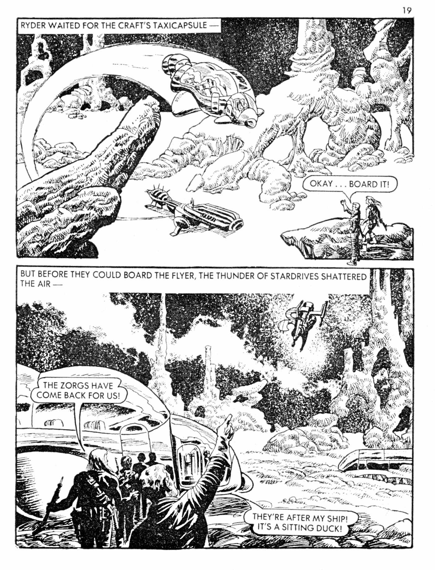 Read online Starblazer comic -  Issue #147 - 19