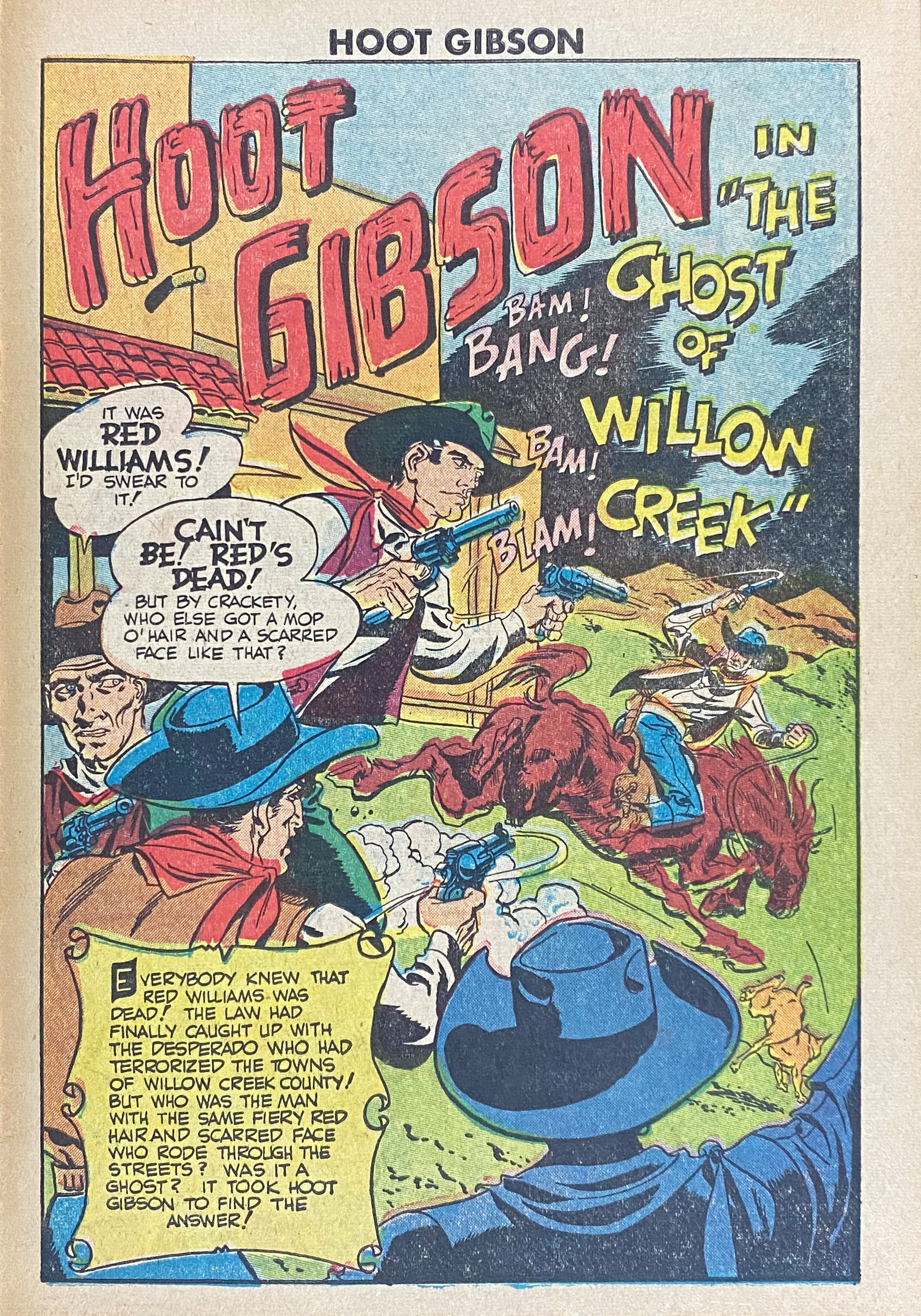 Read online Hoot Gibson comic -  Issue #3 - 27