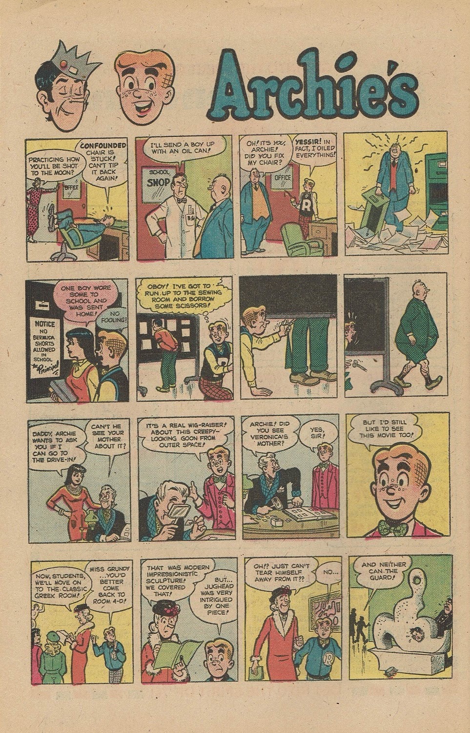 Read online Archie's Joke Book Magazine comic -  Issue #211 - 25