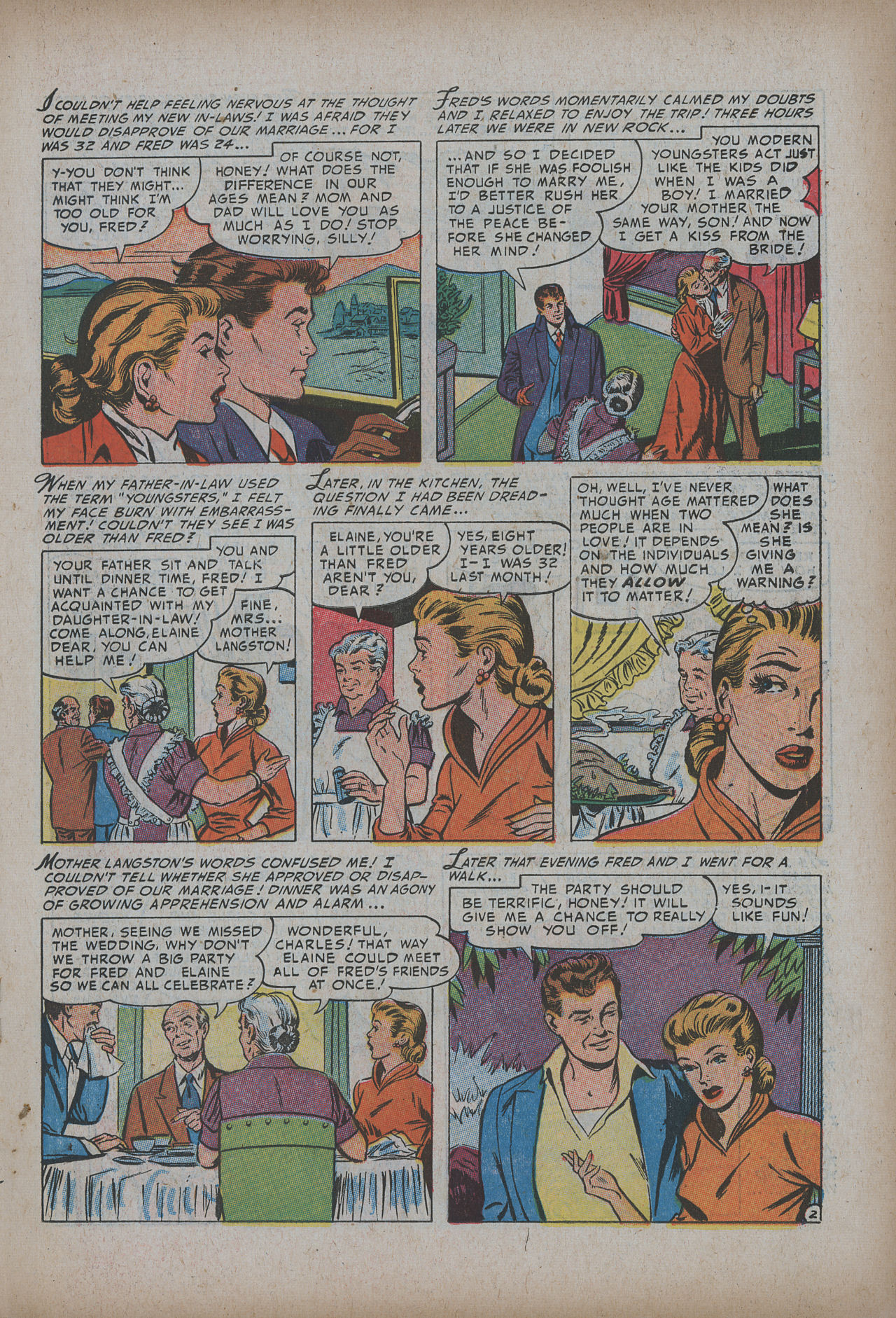 Read online Romantic Marriage comic -  Issue #18 - 19