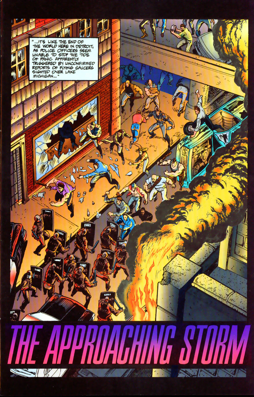 Read online Leonard Nimoy's Primortals (1995) comic -  Issue #3 - 4