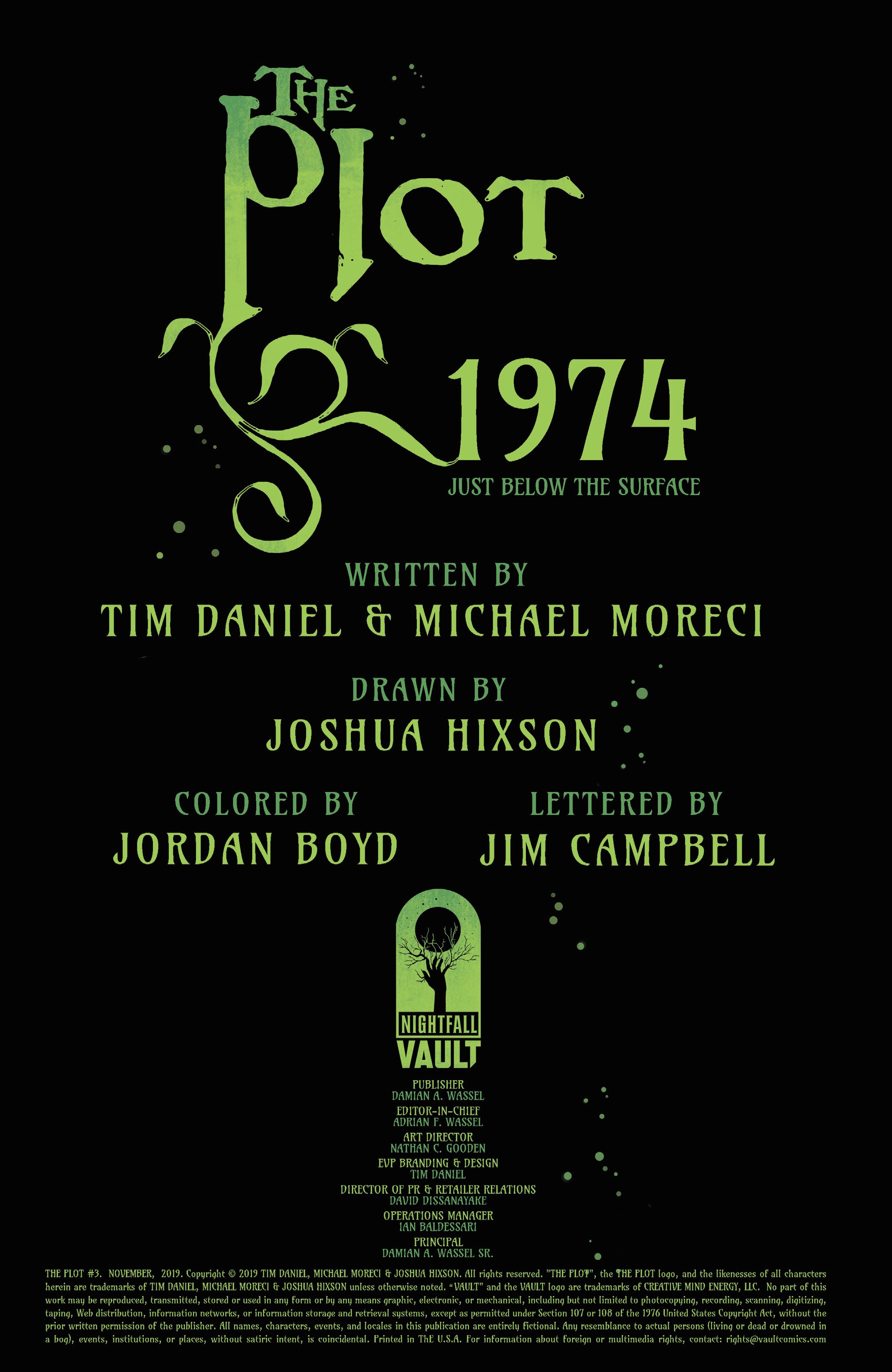 Read online The Plot comic -  Issue #3 - 3