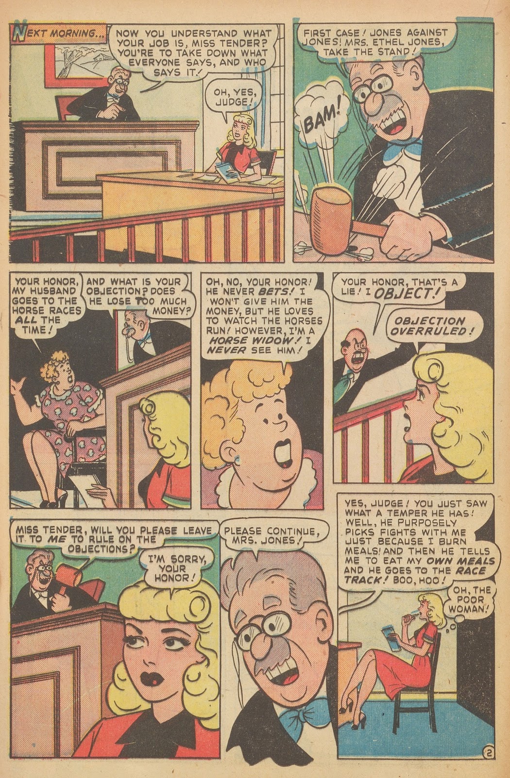 Read online Nellie The Nurse (1945) comic -  Issue #15 - 20