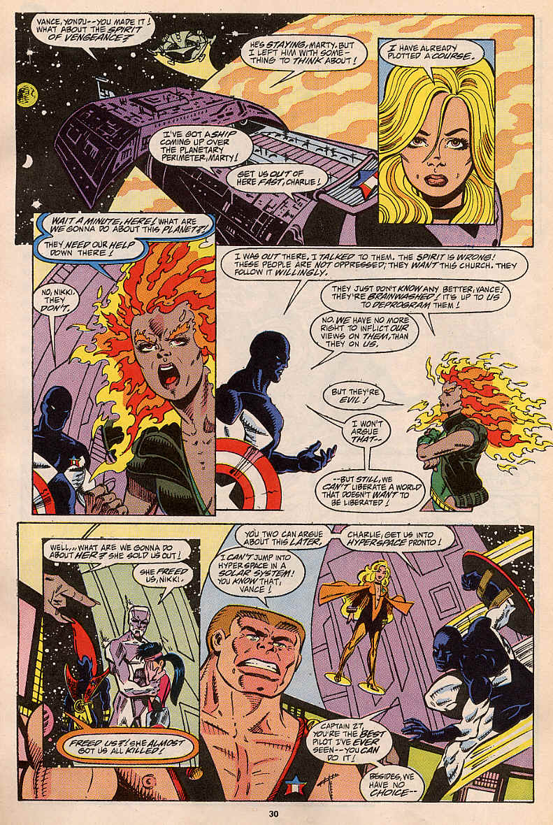 Guardians of the Galaxy (1990) issue 14 - Page 23
