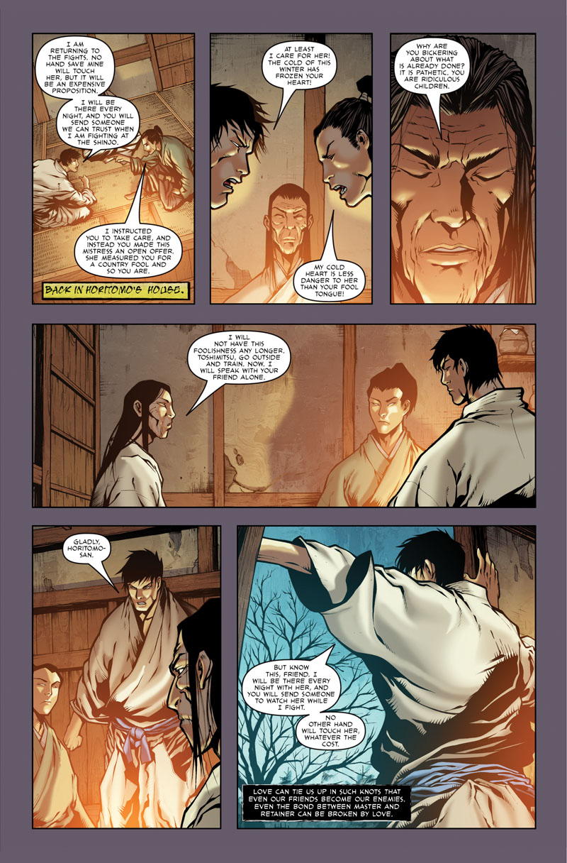Read online Samurai's Blood comic -  Issue #4 - 5