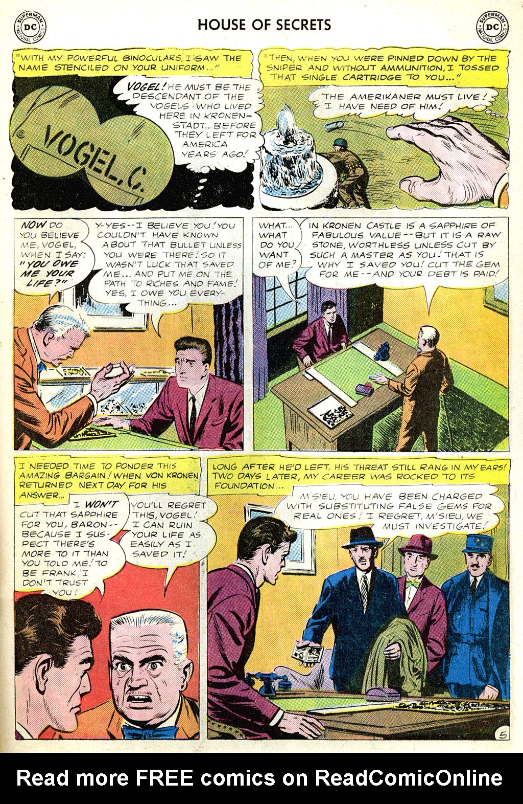 Read online House of Secrets (1956) comic -  Issue #57 - 29