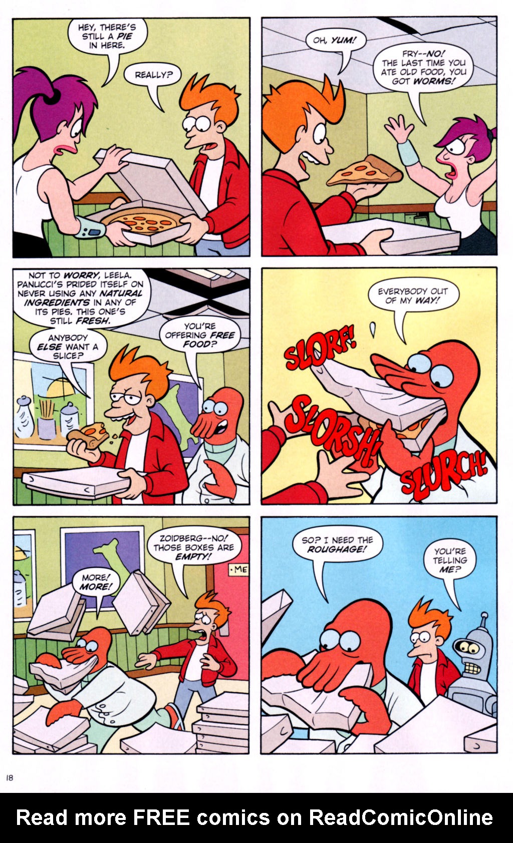 Read online Futurama Comics comic -  Issue #30 - 14