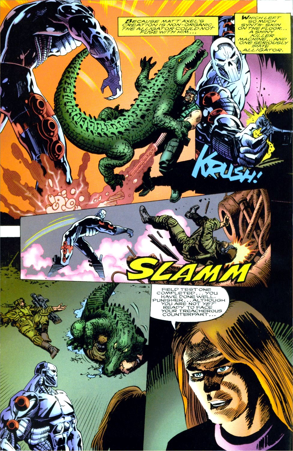 Read online Punisher 2099 comic -  Issue #29 - 6