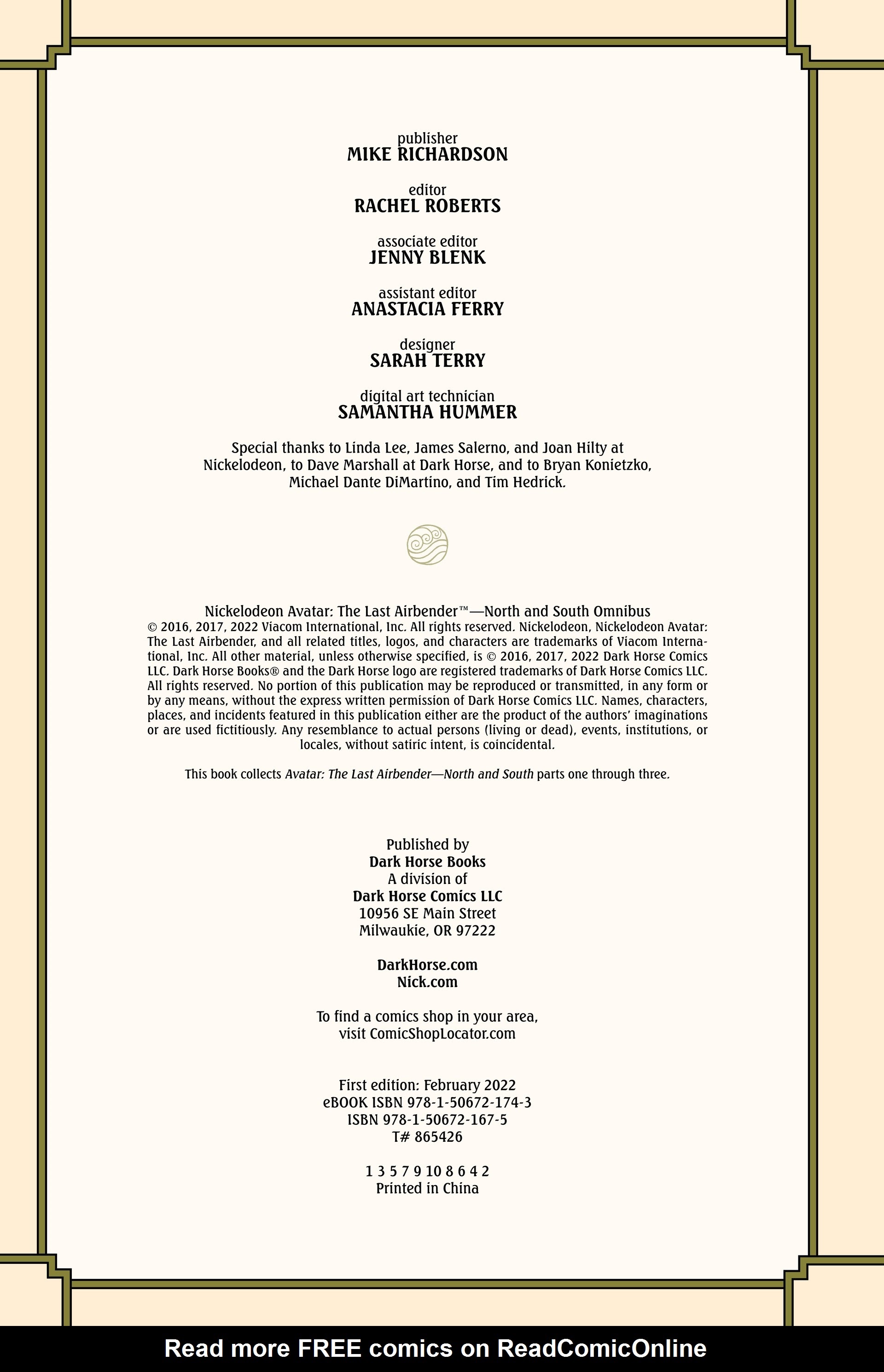 Read online Avatar: The Last Airbender--North and South Omnibus comic -  Issue # TPB (Part 1) - 4