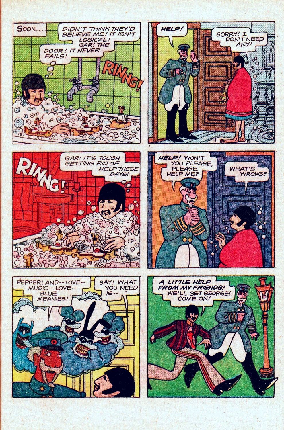 Read online Beatles: Yellow Submarine comic -  Issue # Full - 13
