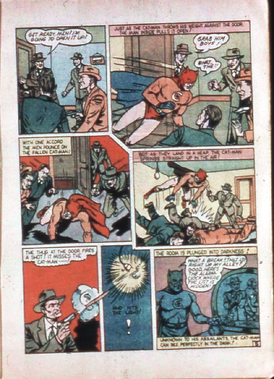 Read online Cat-Man Comics comic -  Issue #4 - 7