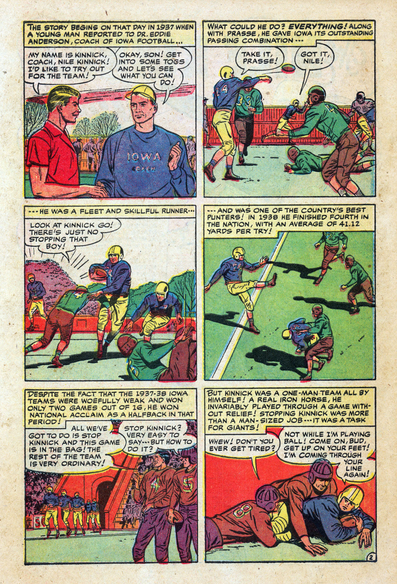 Read online Sports Action comic -  Issue #5 - 4